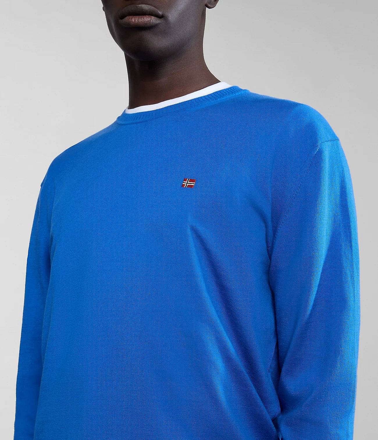 NAPAPIJRI Decatur - Maglia Girocollo Uomo azzurro Foto 4