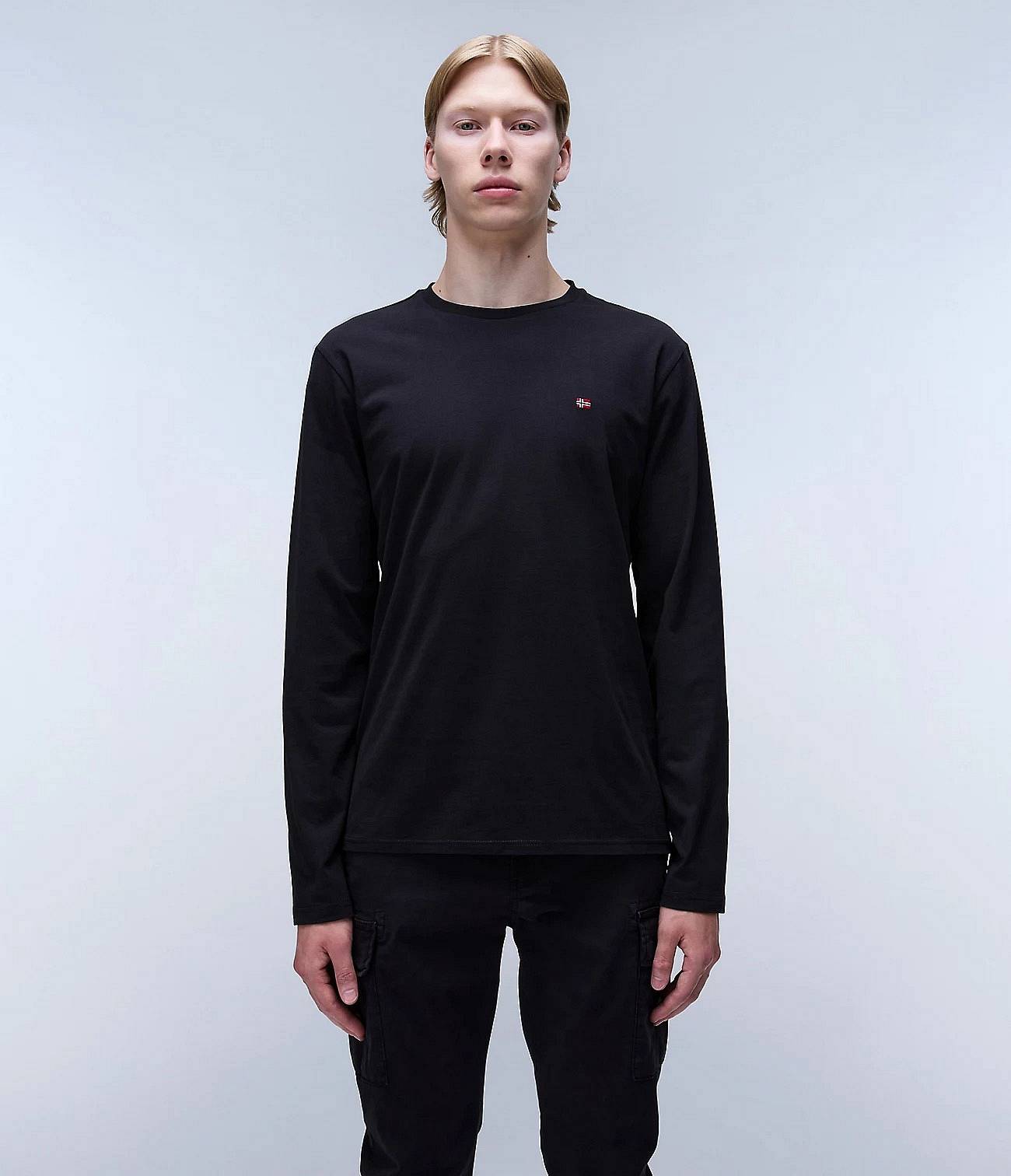 NAPAPIJRI Salis Tee LS Herren schwarz Foto 3
