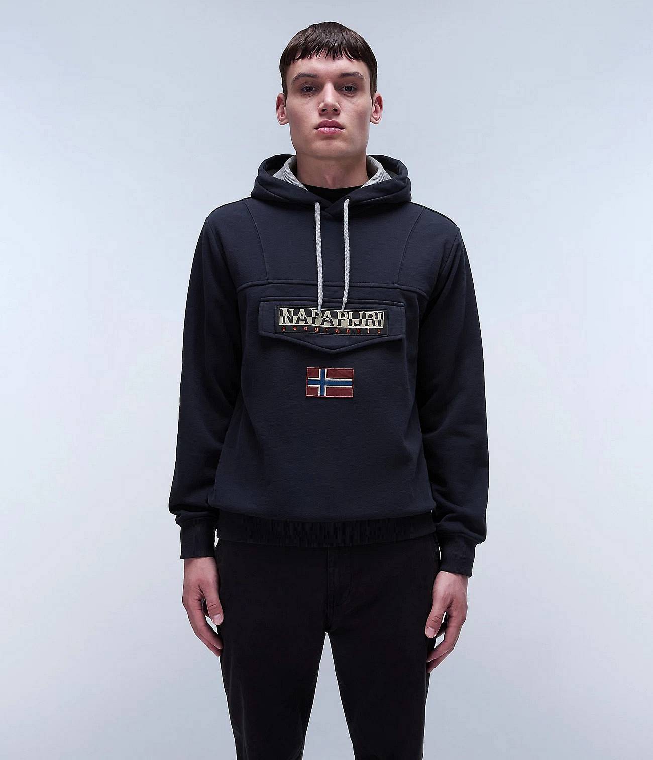 NAPAPIJRI Burgee Wint H felpa Uomo nero Foto 3
