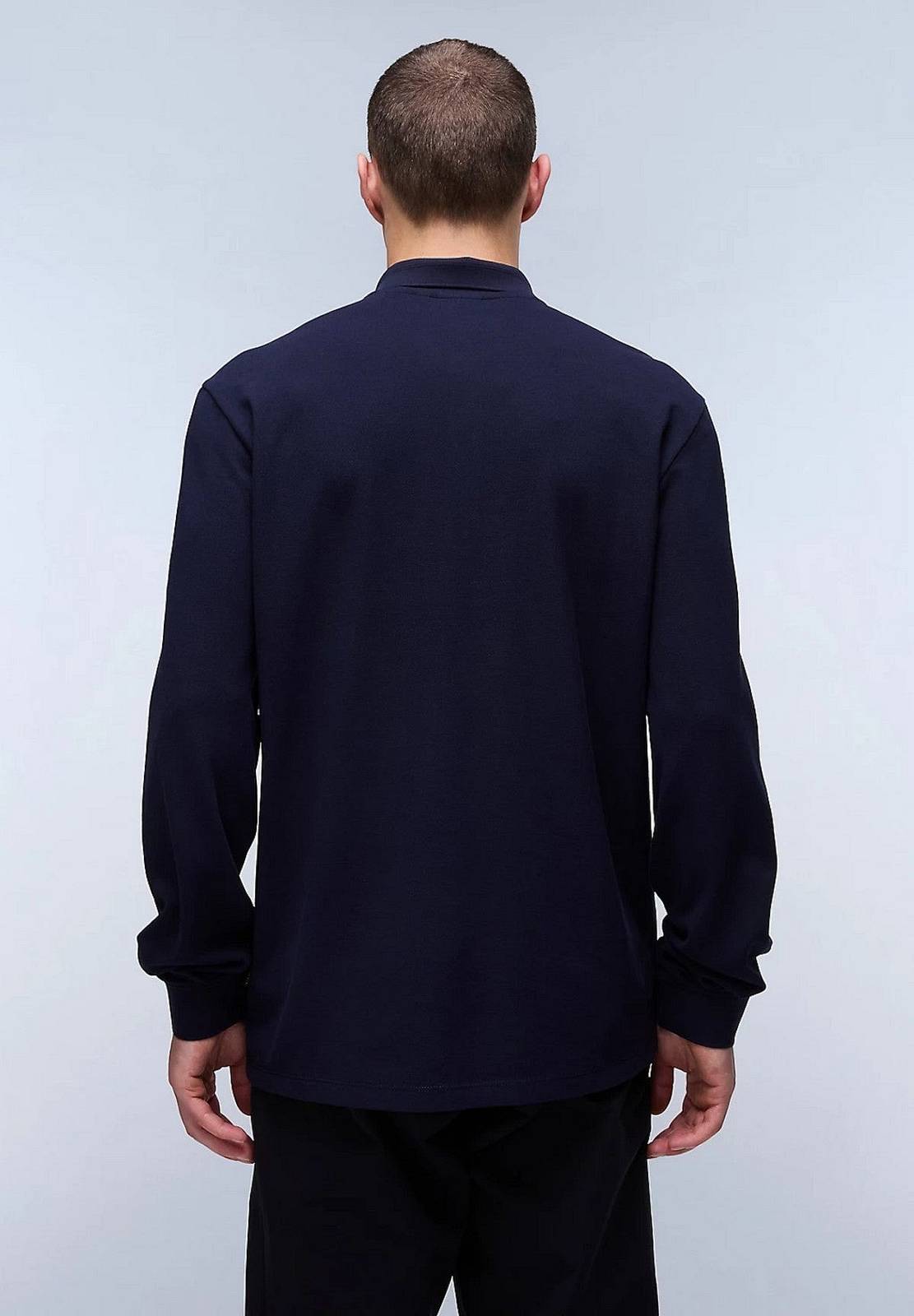 NAPAPIJRI Polo LS Ealis Herren blau Foto 2