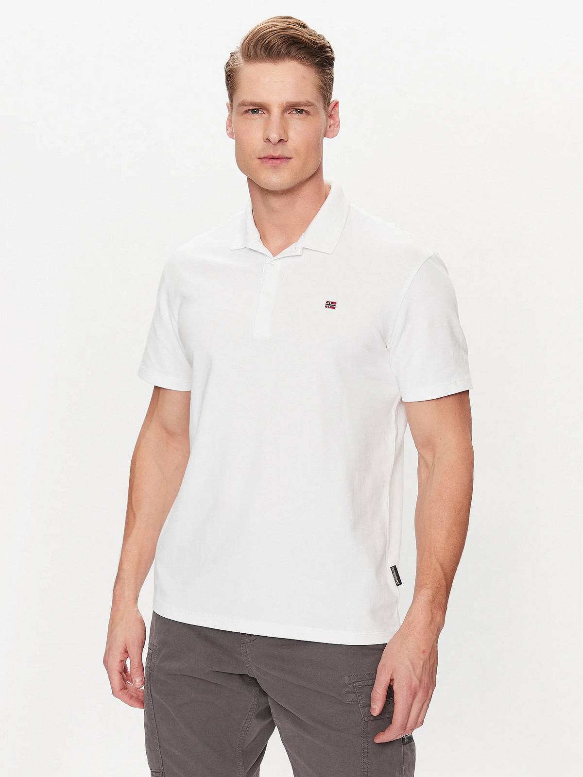 NAPAPIJRI Polo Ealis Herren weiß