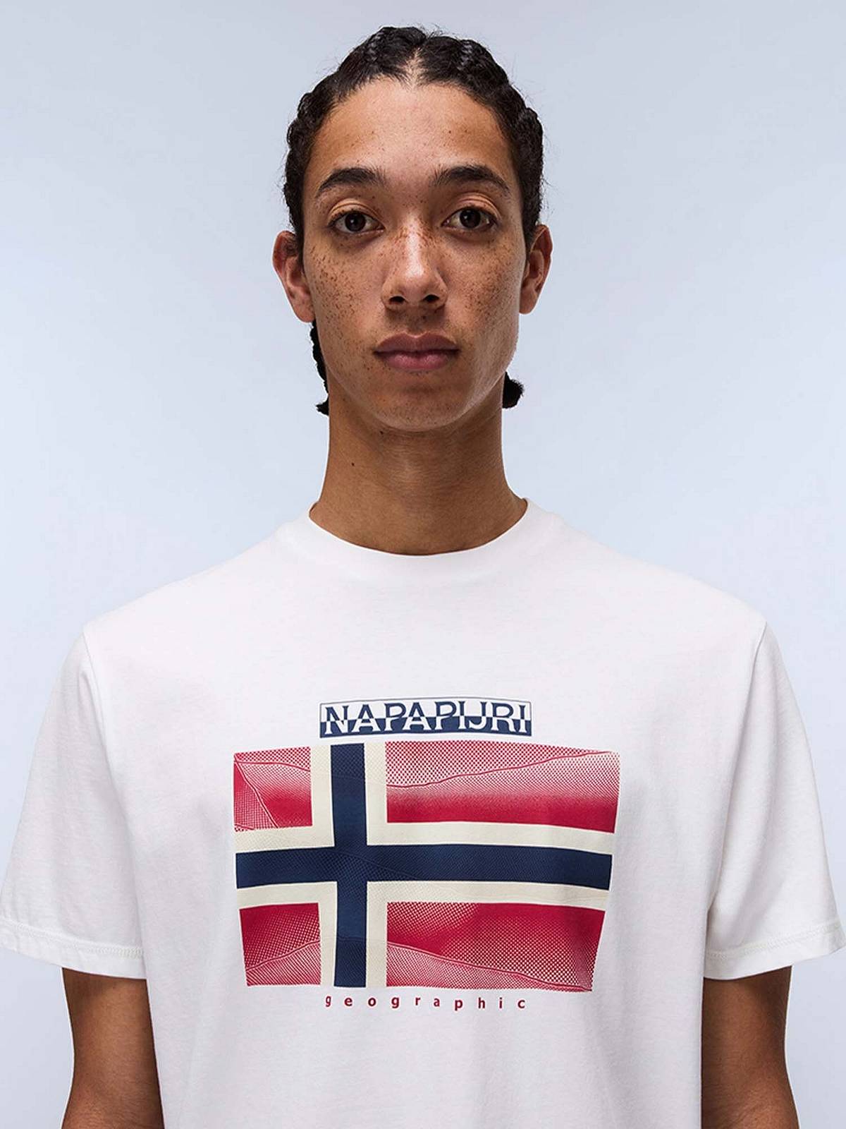NAPAPIJRI Tee S-Lari Man white Photo 2