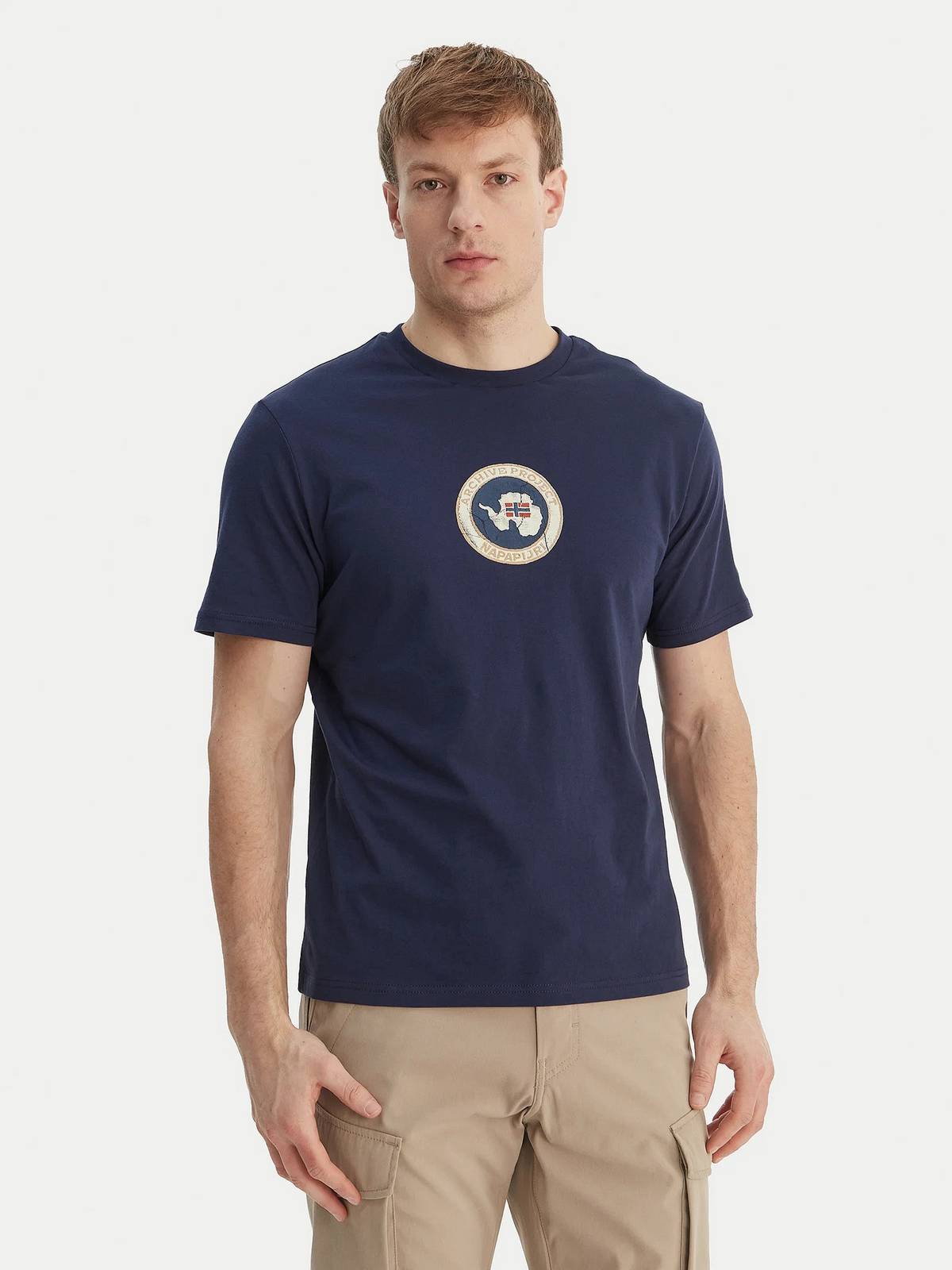 NAPAPIJRI Tee S-Phos Herren blau