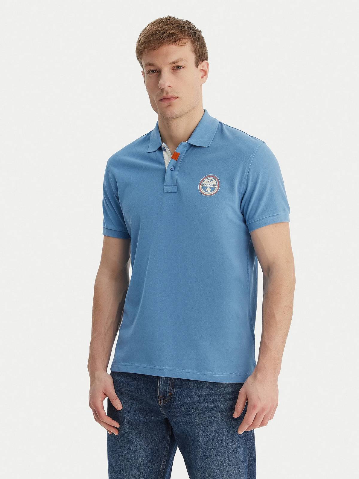NAPAPIJRI Polo E-Clanis Herren blau