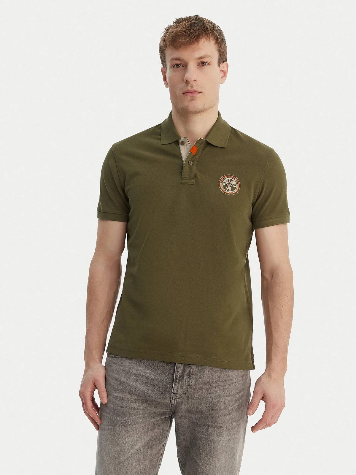 NAPAPIJRI Polo E-Clanis Herren grün