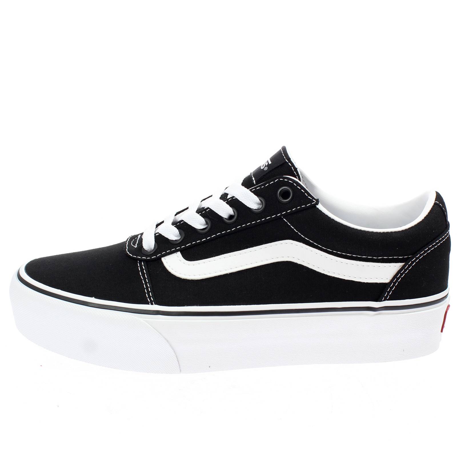 VANS Ward Platform - Sneakers Skate Donna nero Foto 3