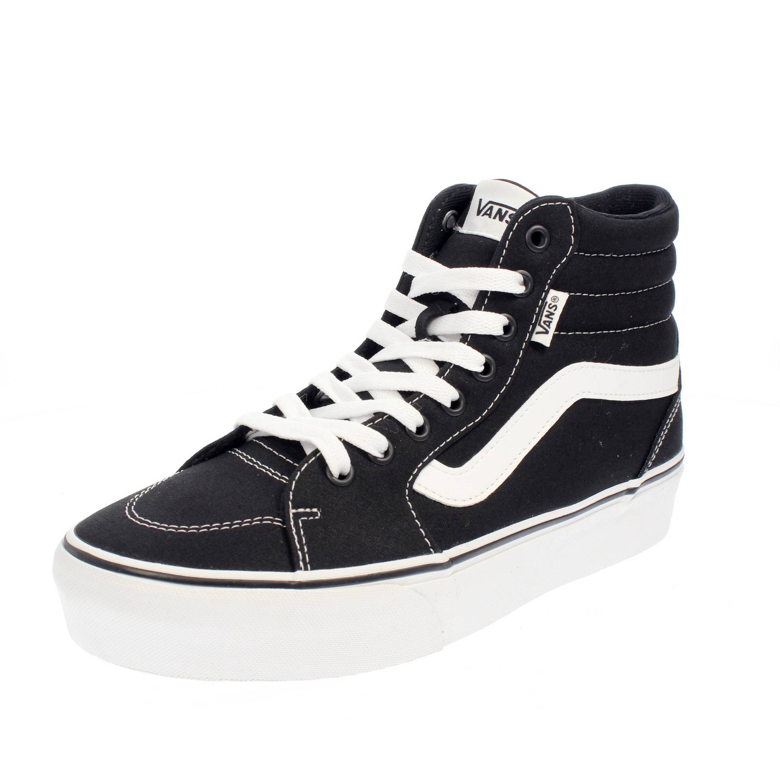 Кроссовки спортивные Vans Filmore на высокой платформе Nero - Donna Scarpe
