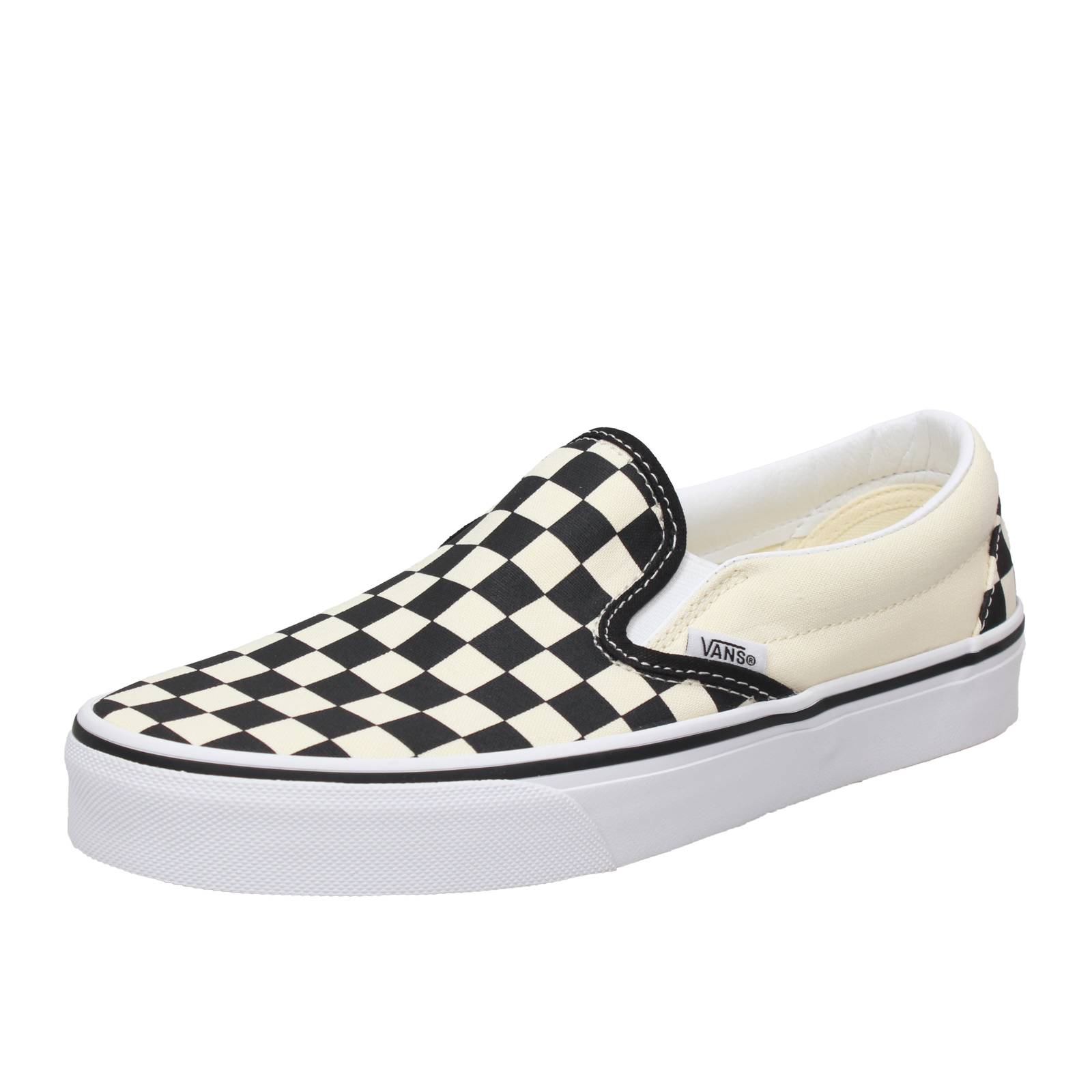 VANS Classic Slip On - Skate Sneakers Homme blanc