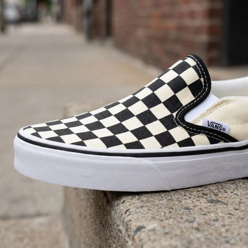 VANS Classic Slip On - Skate Sneakers Homme blanc Photo 5