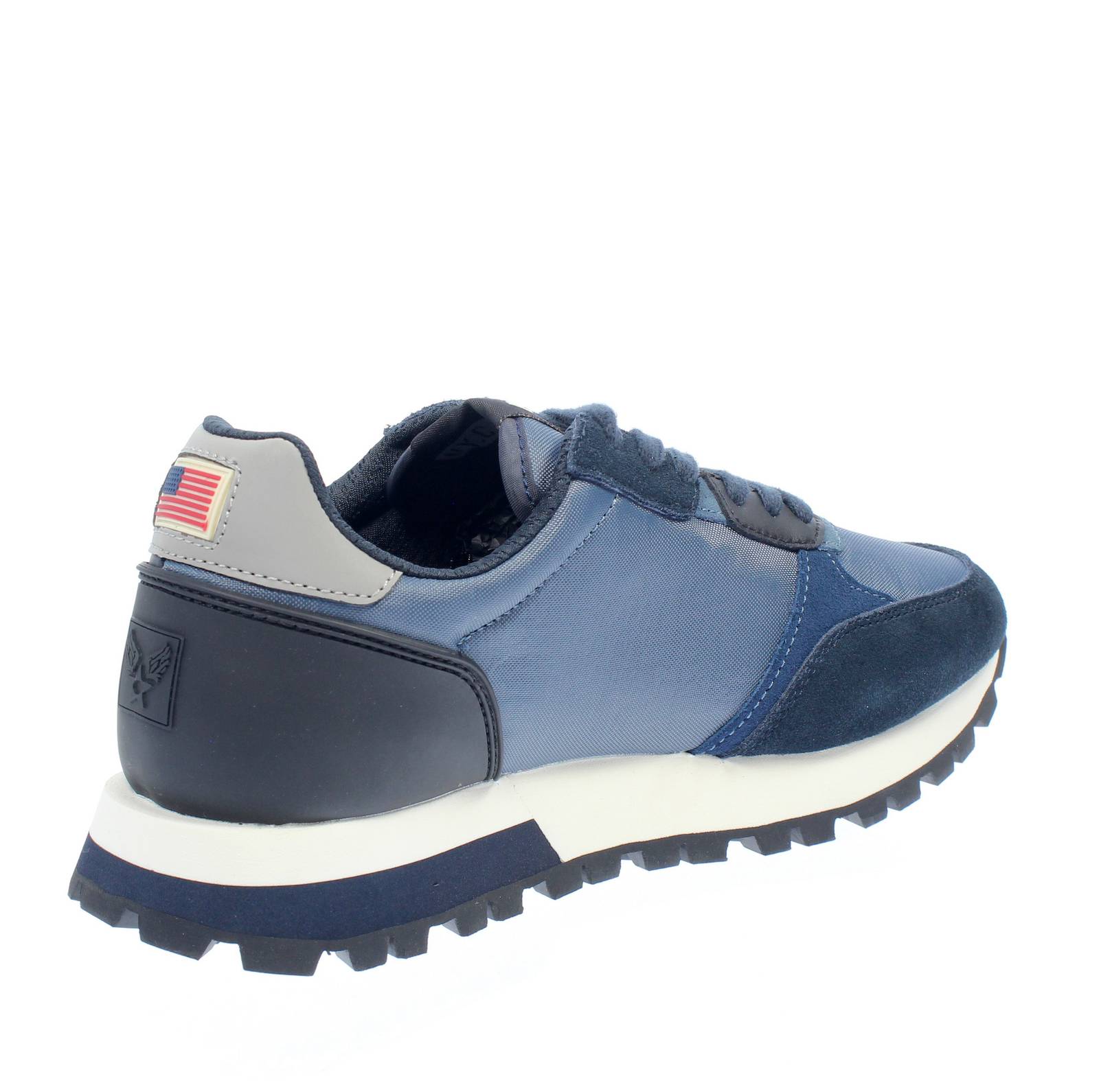 AVIREX Drab - Low Sneakers in Suede Man blue Photo 4