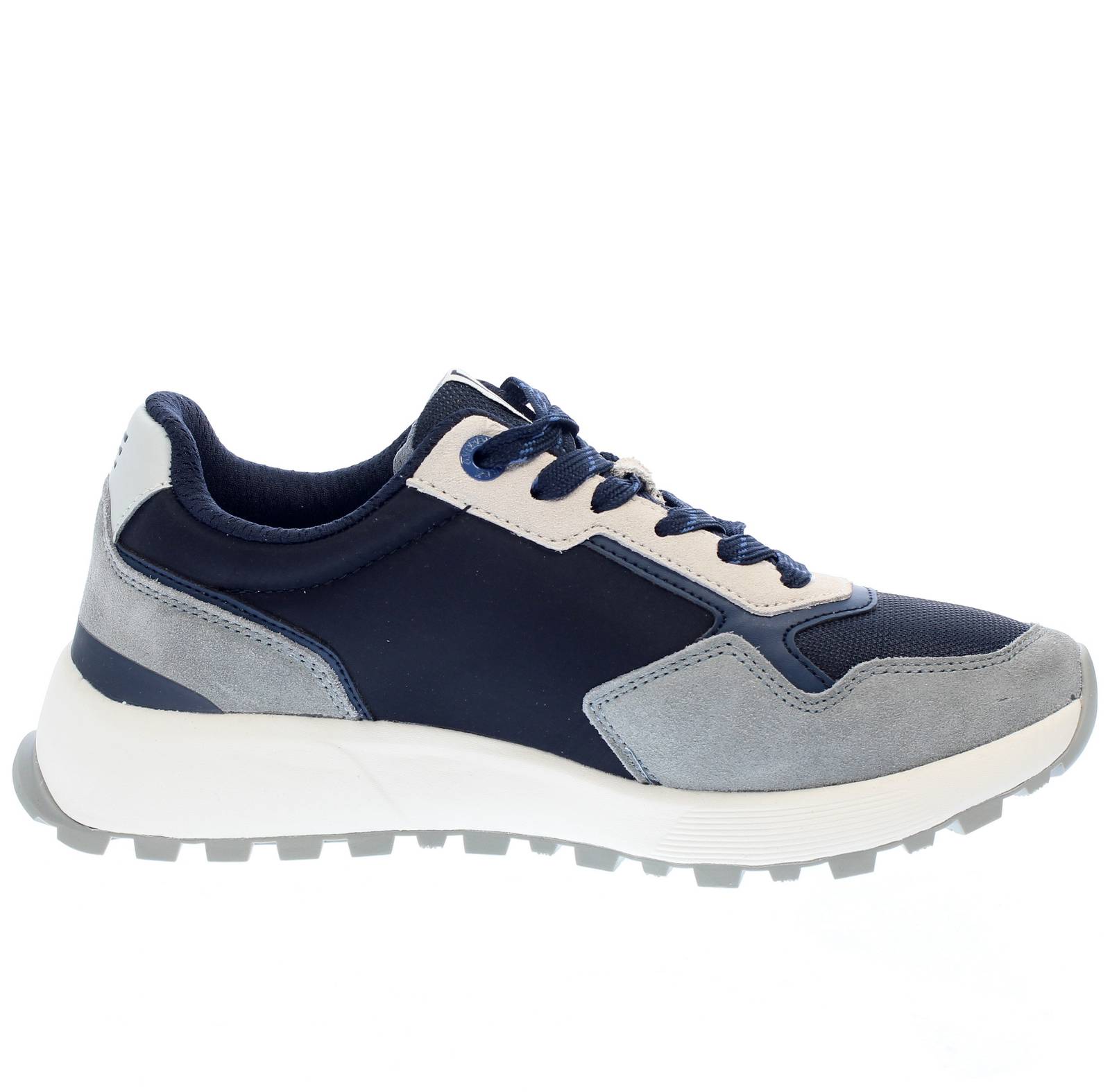 AVIREX Lester - Sneakers en daim et tissu Homme bleu Photo 2