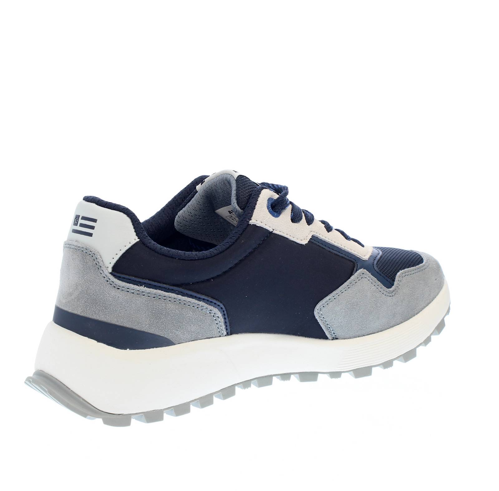 AVIREX Lester - Sneakers en daim et tissu Homme bleu Photo 4