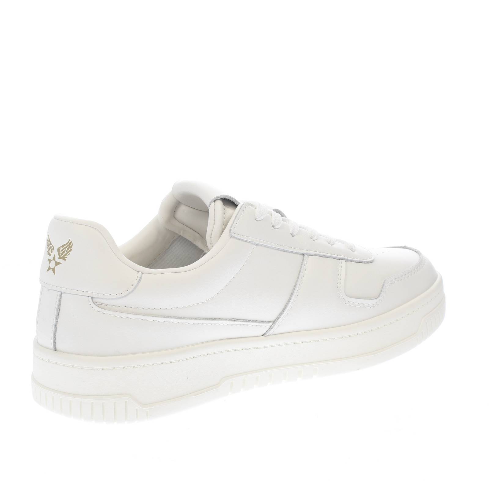 AVIREX Ernest - Sneakers basses en cuir Homme blanc Photo 4