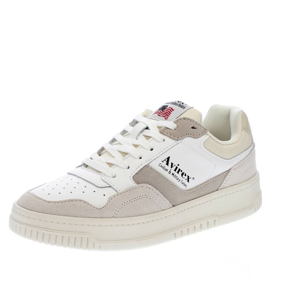 AVIREX Chester Sneakers basse in Suede white Sneakers Casual