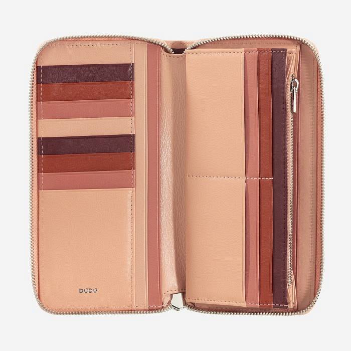DÙDÙ Zip-Around-Brieftasche Damen beige Foto 1