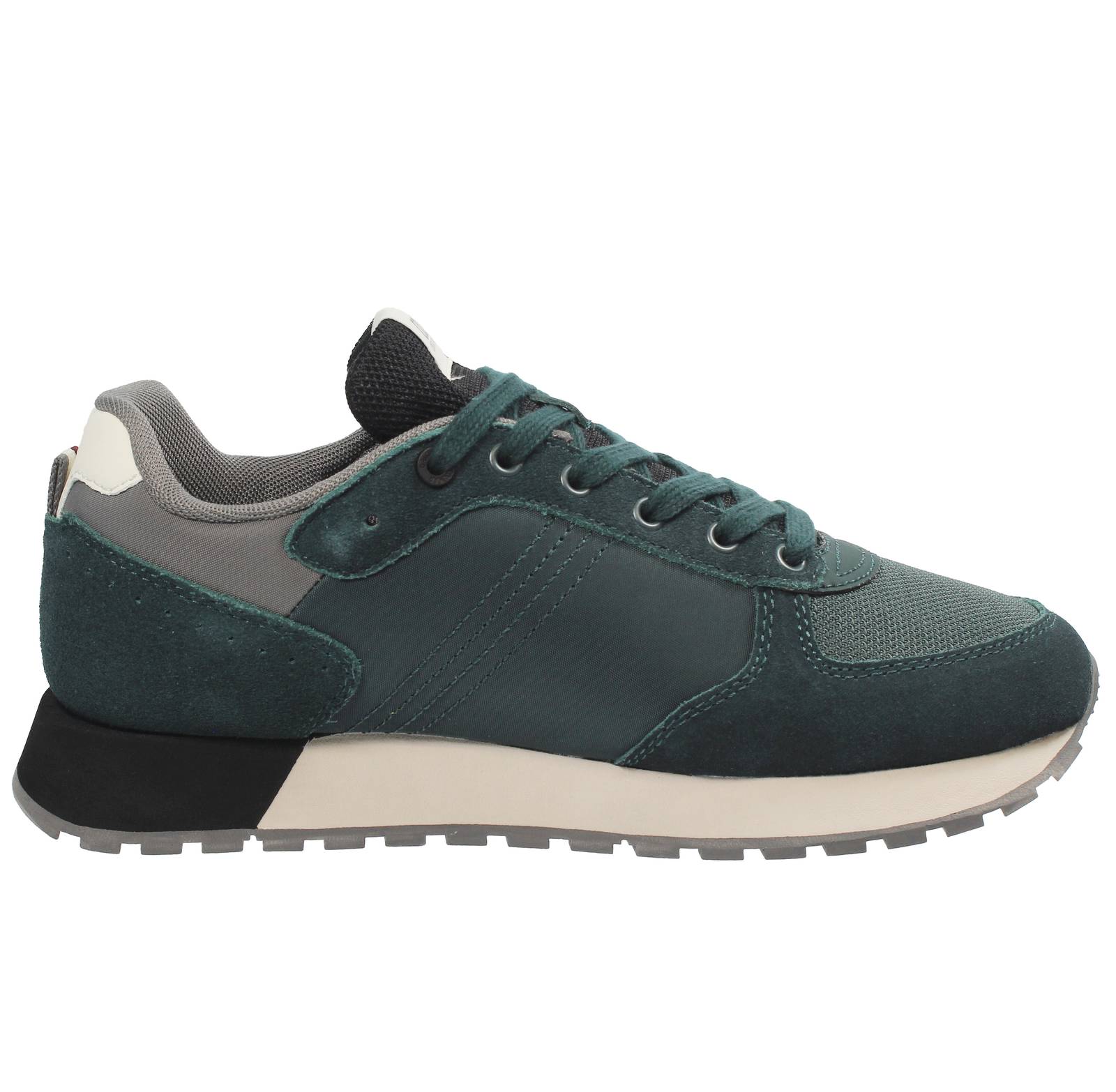 COLMAR Travis Authentic - Sneakers basses en daim Homme vert Photo 2