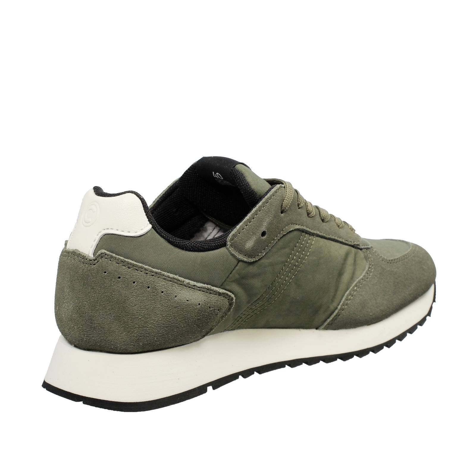 COLMAR Travis one - Sneakers basses en daim Homme vert Photo 4