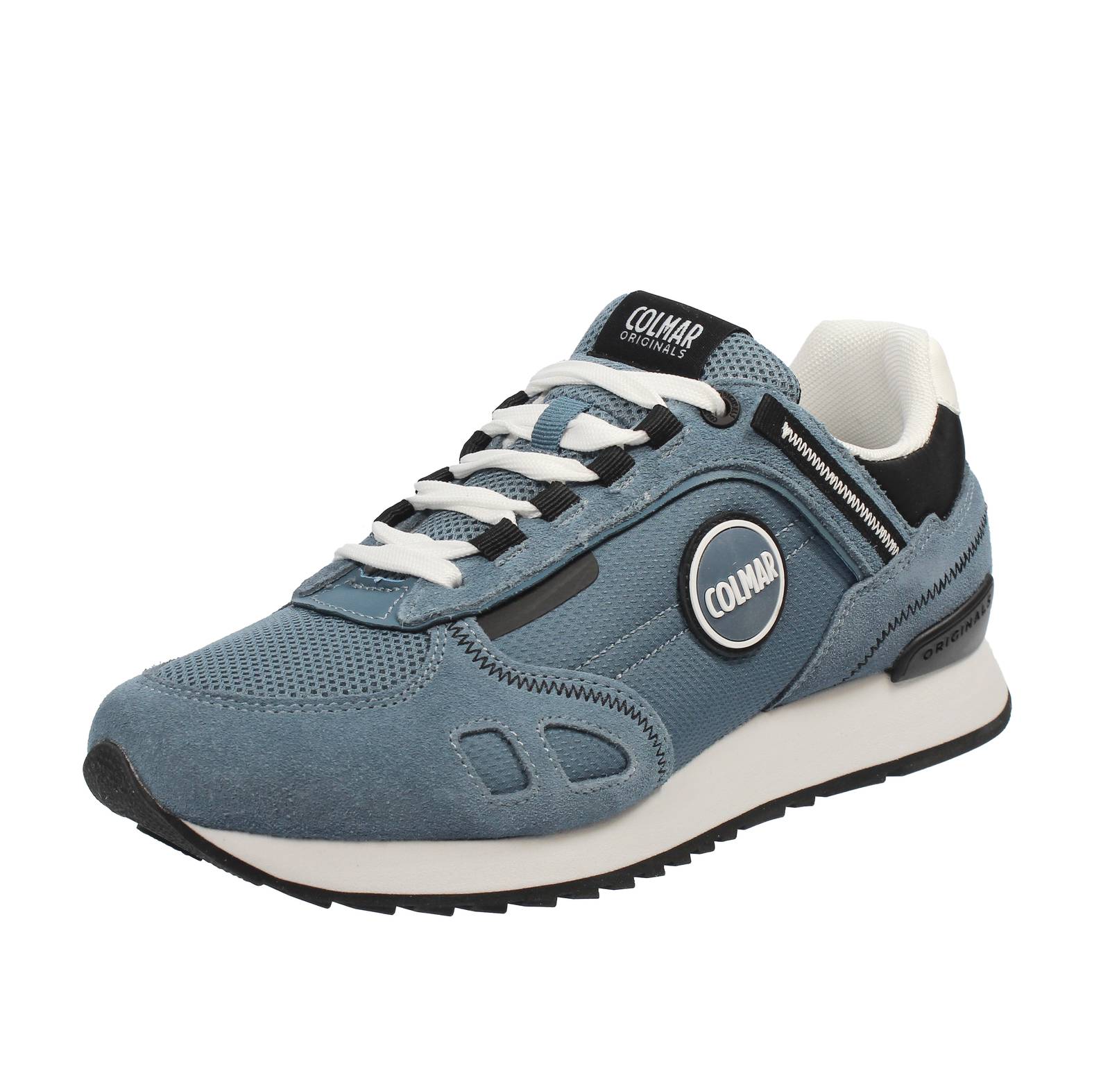Colmar Travis Sport Bold - Кроссовки из замши синего цвета - Кроссовки Uomo Scarpe