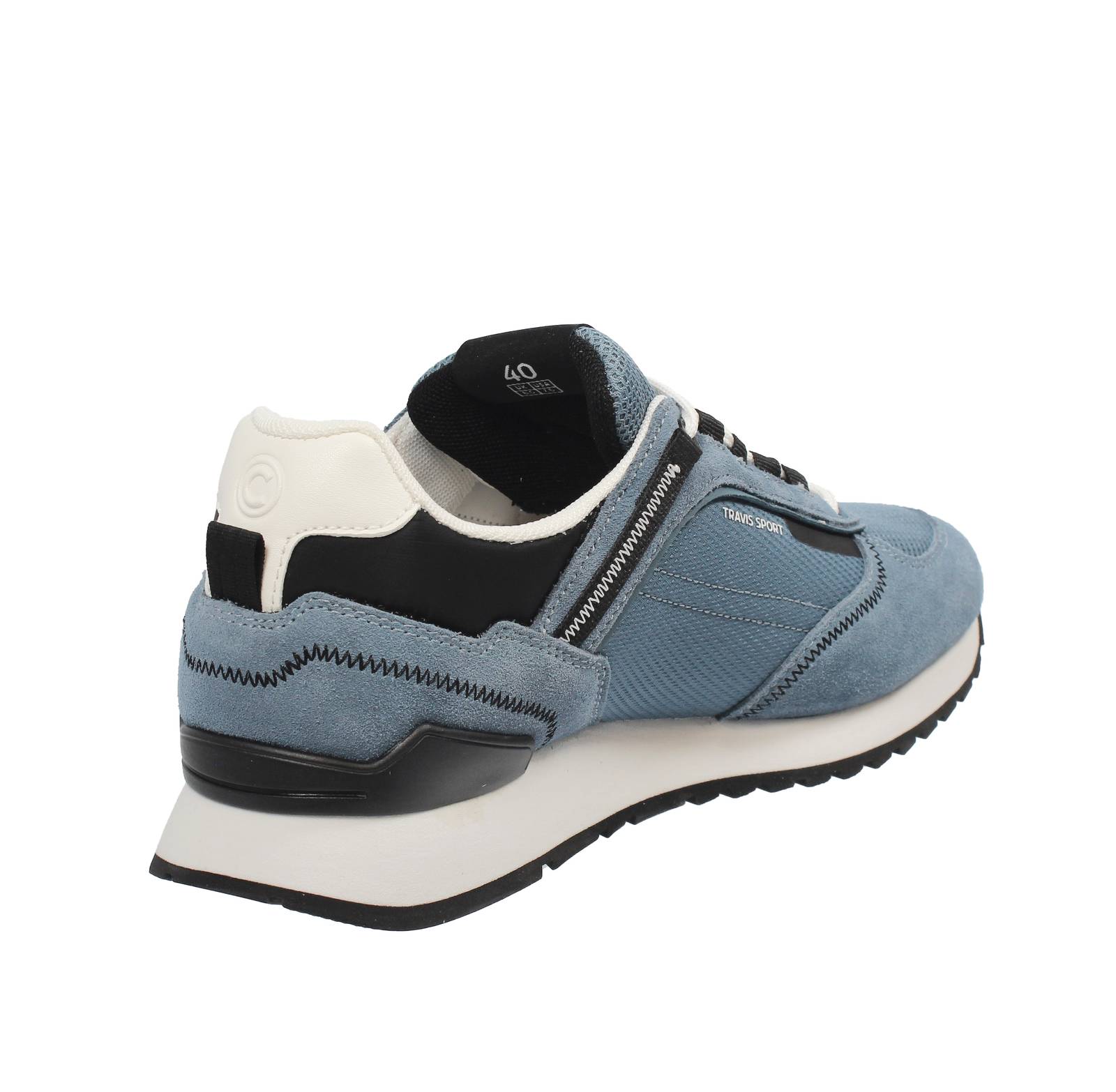 COLMAR Travis Sport Bold - Sneakers basses en daim Homme bleu Photo 4