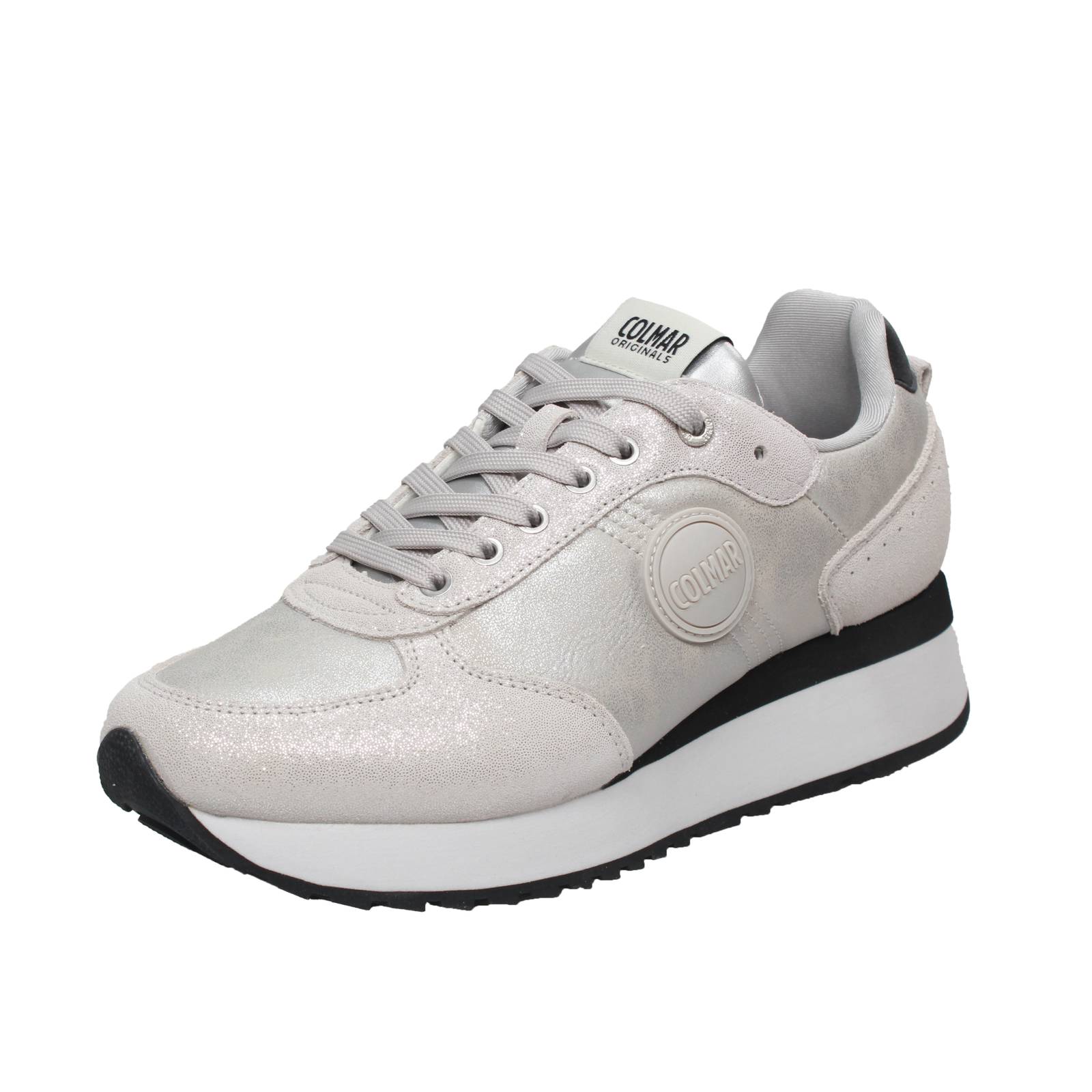 COLMAR Travis Punk - Sneakers in Pelle Donna argento Foto 1