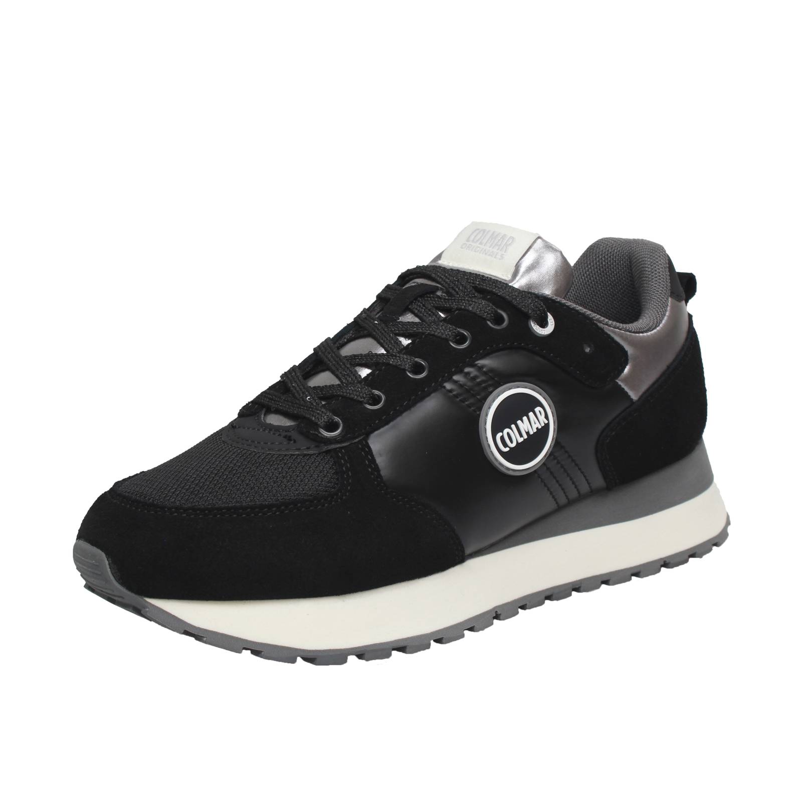 COLMAR Travis Authentic - Sneakers in Suede Donna nero Foto 1