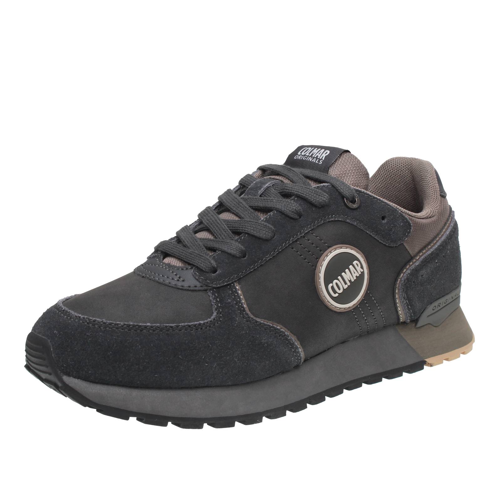 COLMAR Travis Boost - Sneakers in Suede Uomo grigio Foto 1