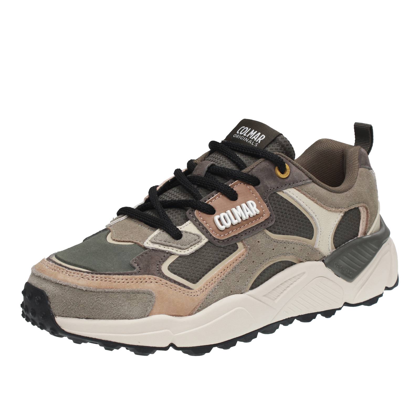 COLMAR Garner - Sneakers in Suede e mesh Uomo verde Foto 1