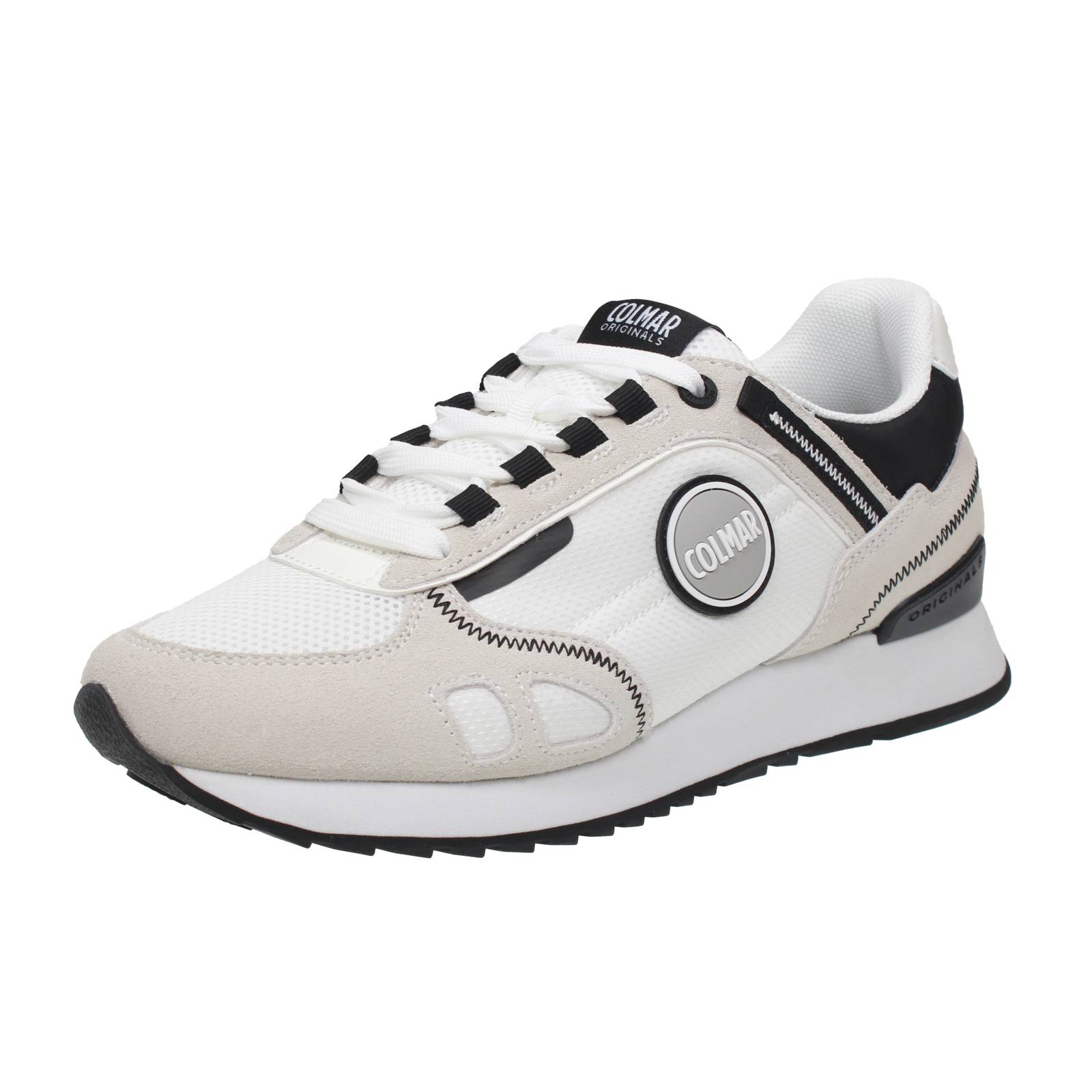 Colmar Travis Sport Bold - Low Suede Sneaker Wei - Herren Schuhe Sneaker 20890₽