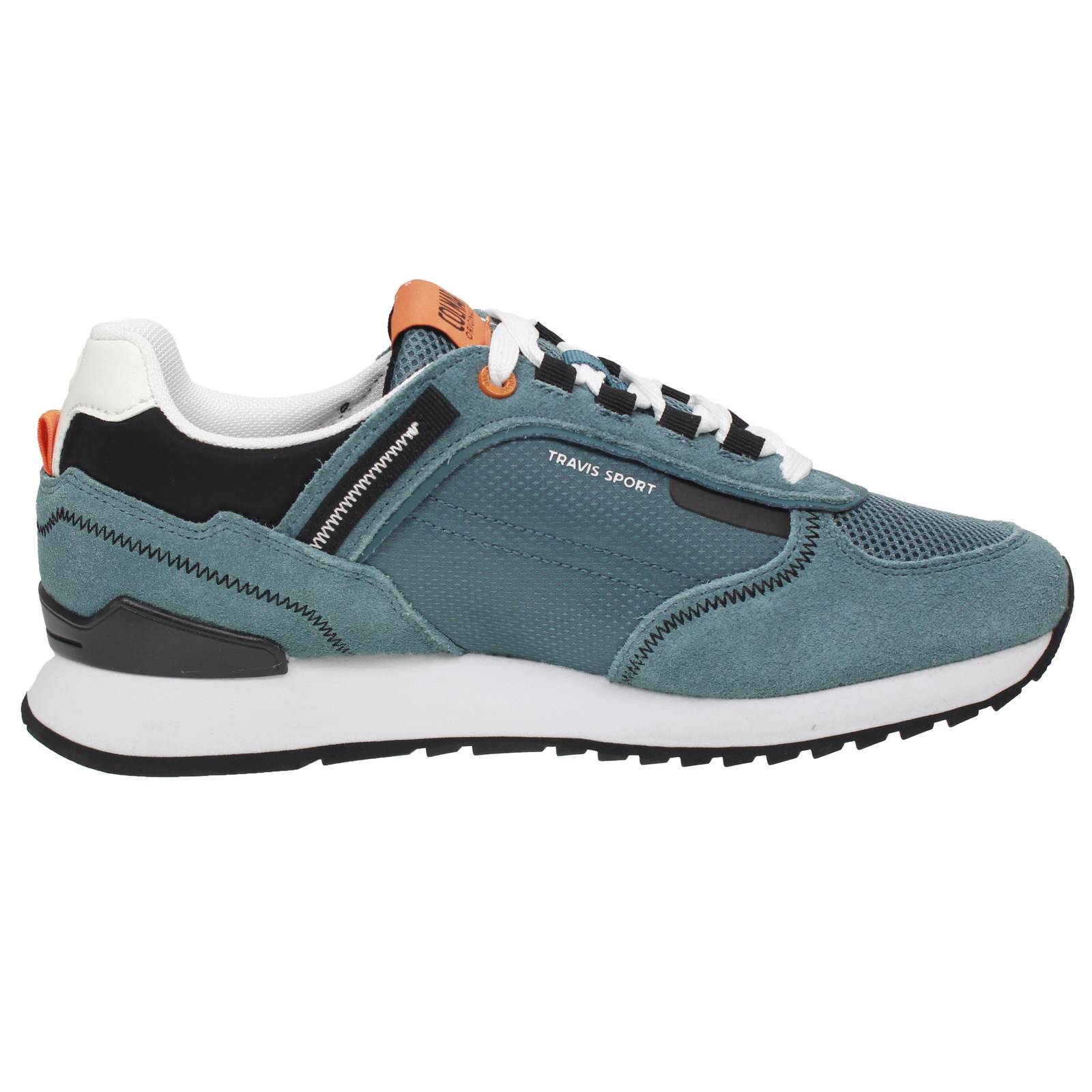 COLMAR Travis Sport Bold - Niedrige Sneakers aus Wildleder Herren blau Foto 2