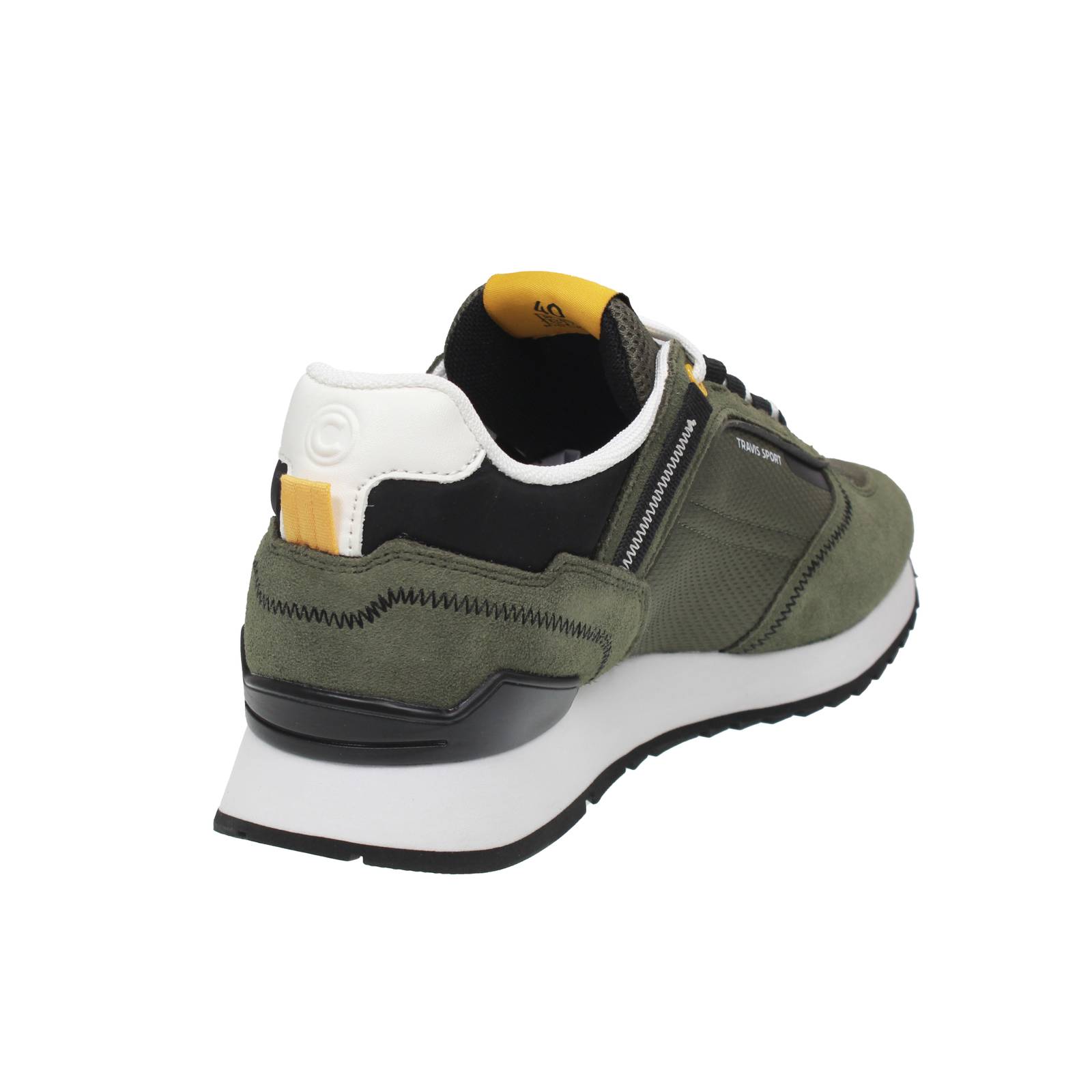 COLMAR Travis Sport Bold - Niedrige Sneakers aus Wildleder Herren grün Foto 4