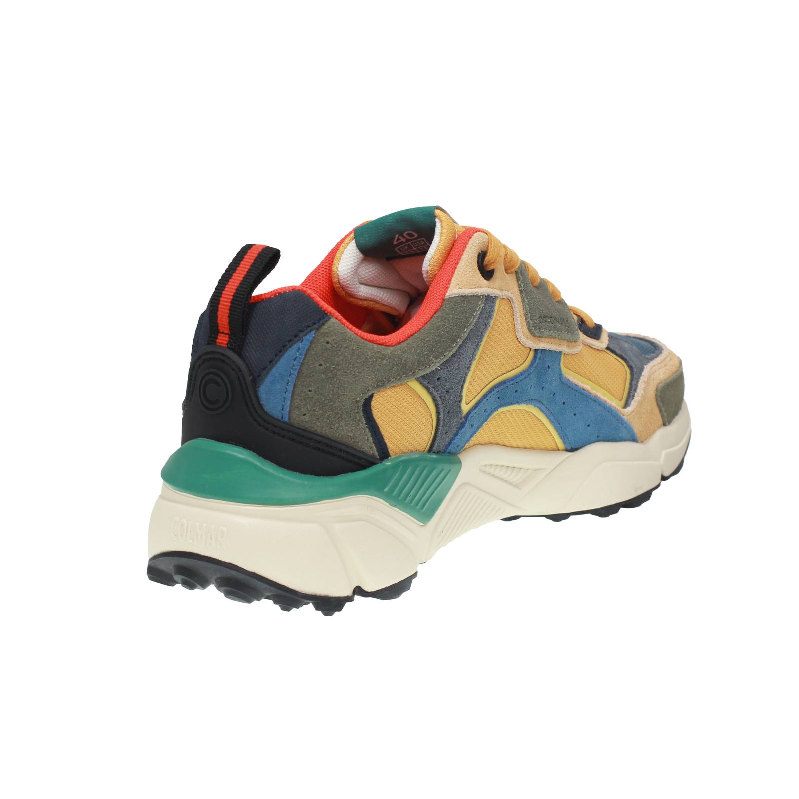 COLMAR Garner Choice - Sneakers basses en daim Homme multicolor Photo 4