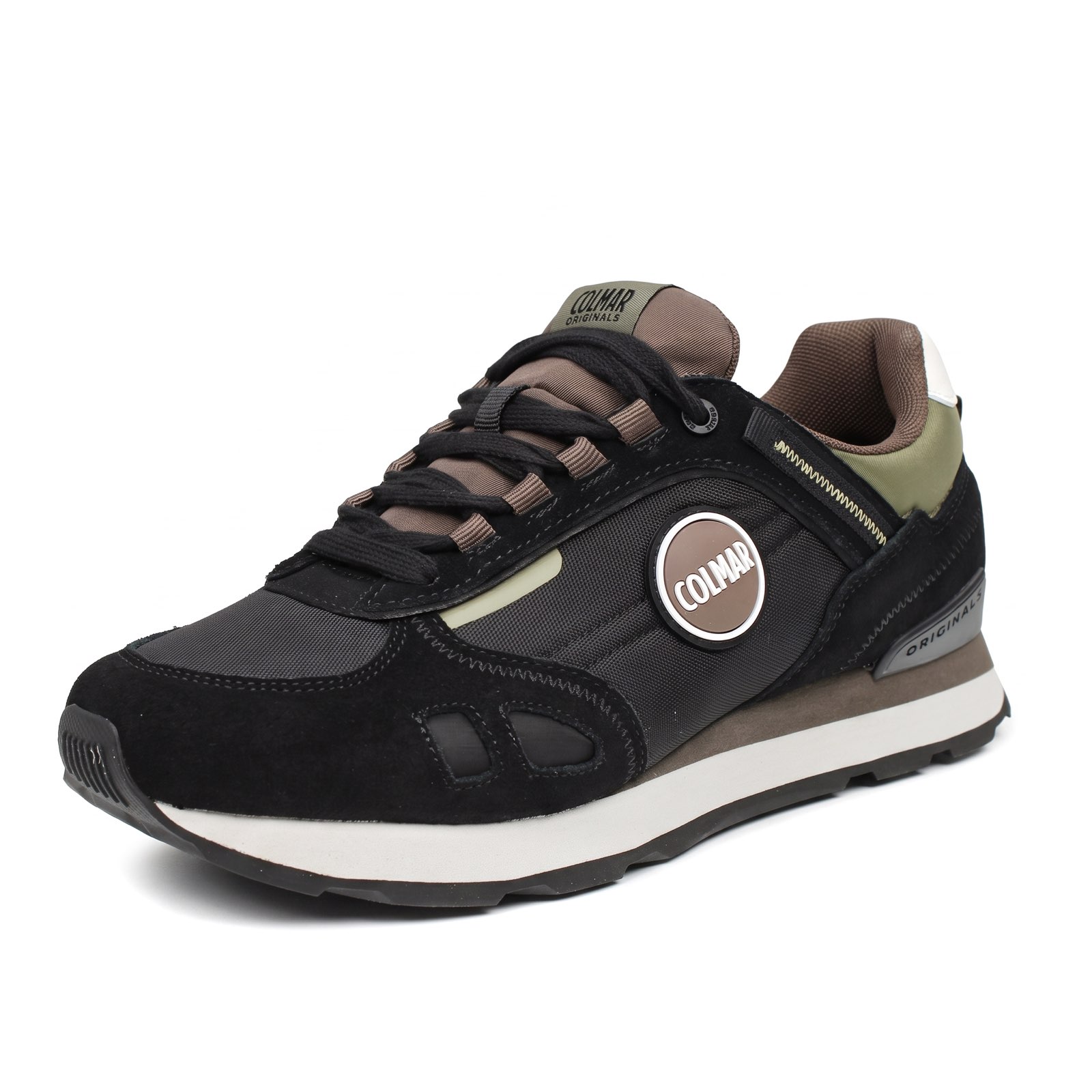 COLMAR Travis Sport Bold - Sneakers in daim Homme marron