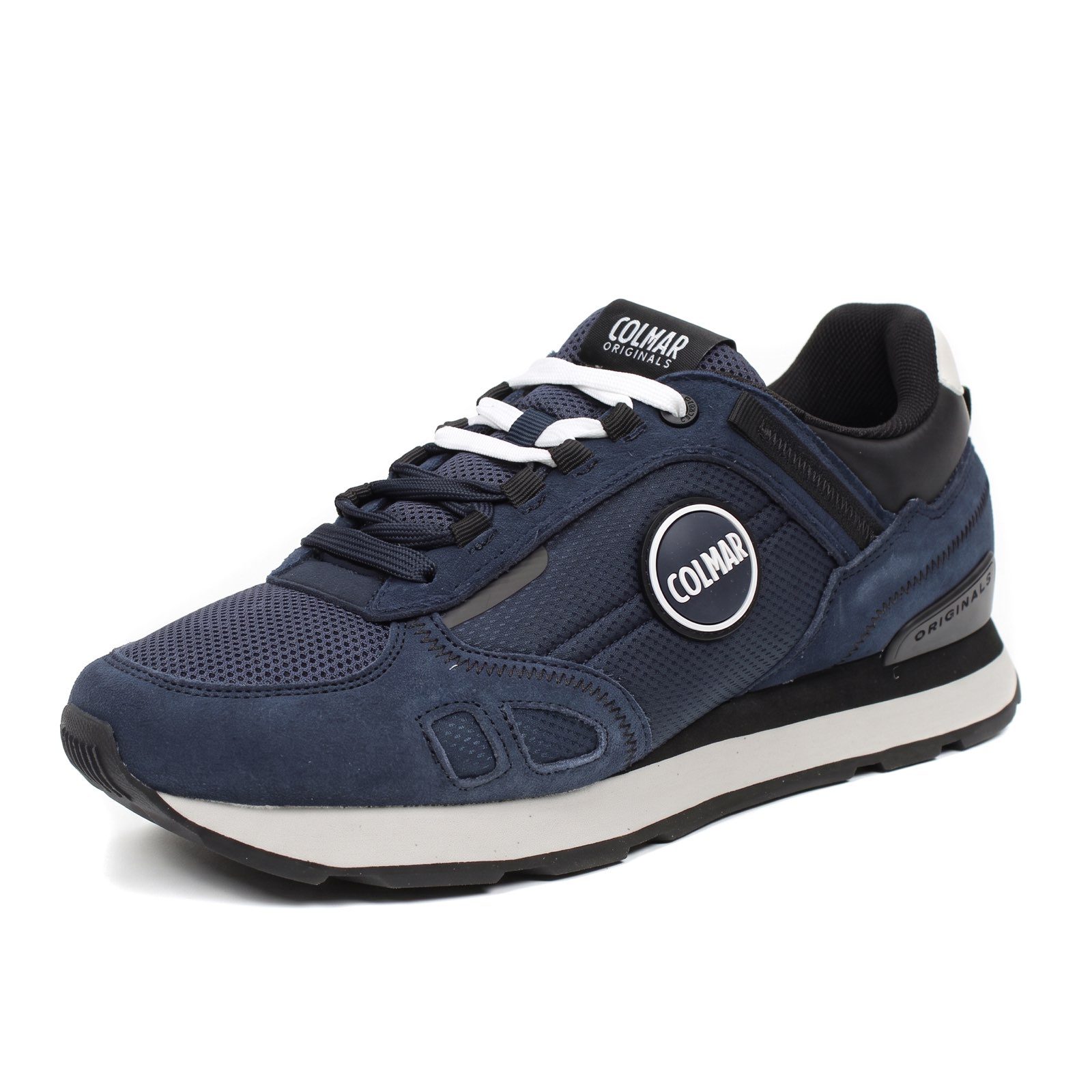 COLMAR Travis Sport Bold - Sneakers in daim Homme bleu