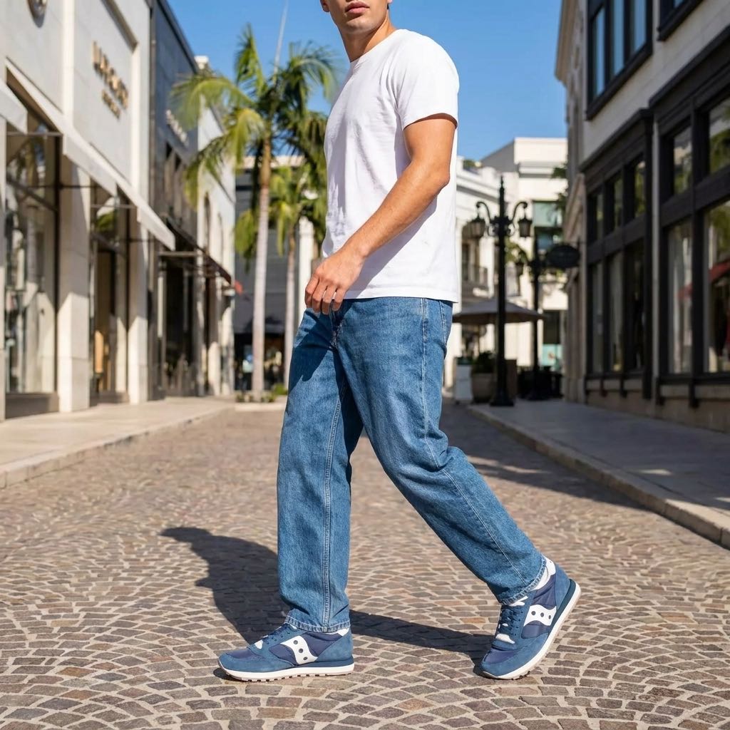 SAUCONY Jazz Original Homme bleu Photo 2