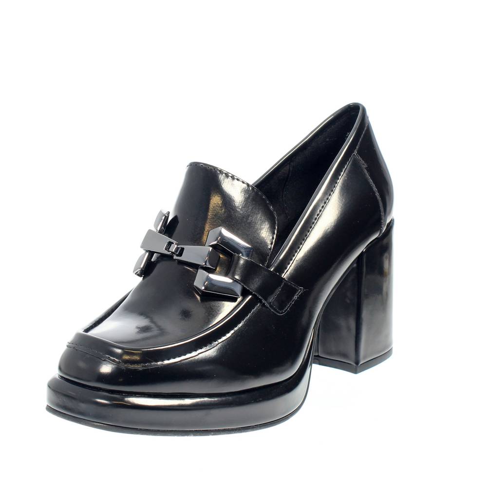 Mocassini Donna MARCO TOZZI Con Fibbia E Tacco Largo - Comodissimi, Suola Feel Me, Materiale Sintetico