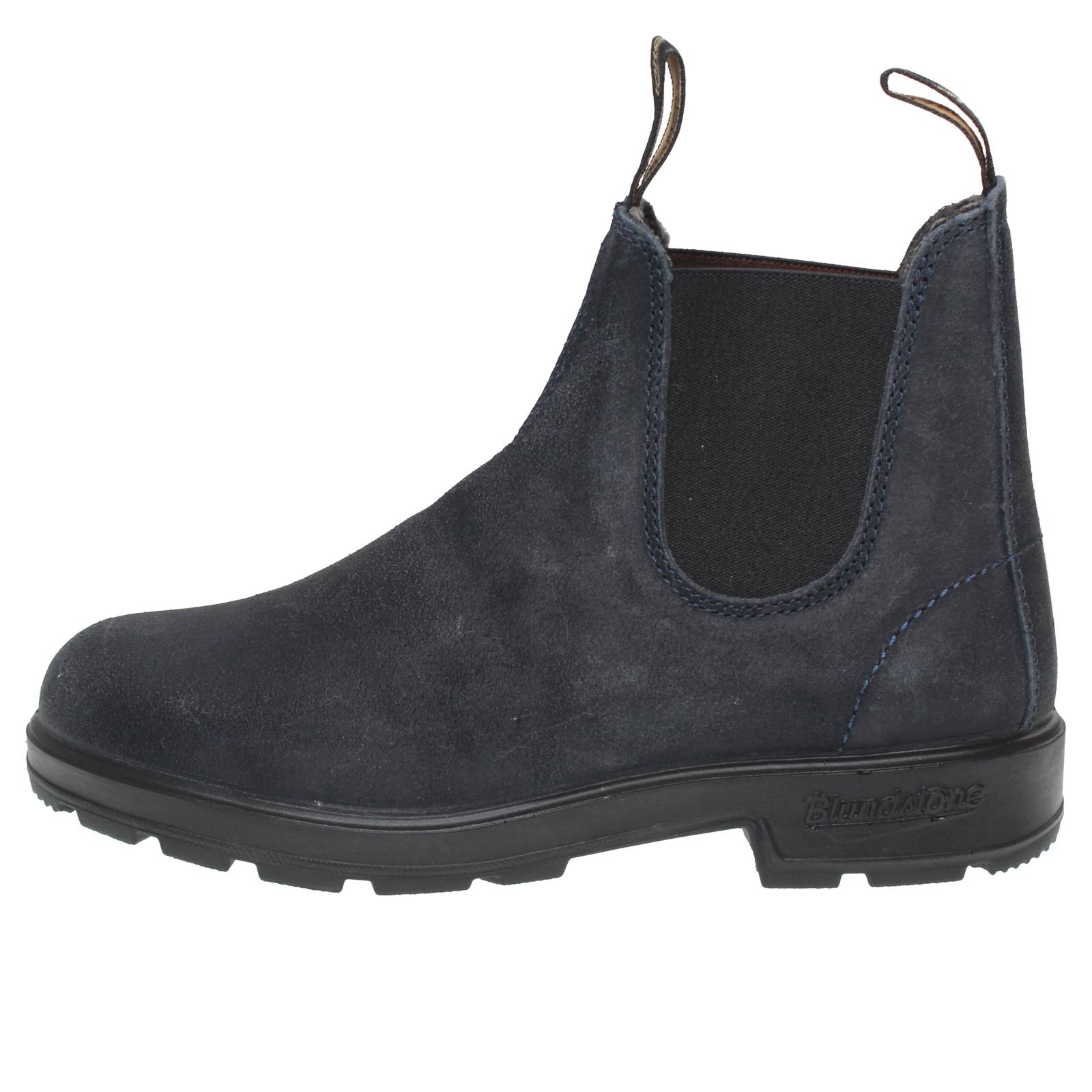 BLUNDSTONE Original Suede - Cheslea Boots Homme bleu Photo 3