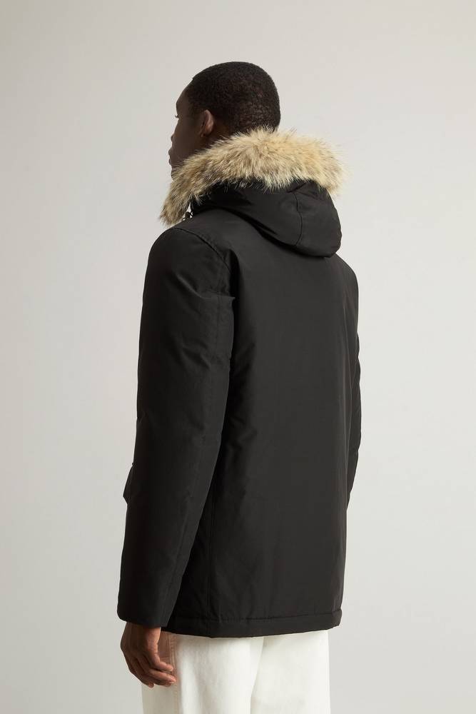 WOOLRICH Arctic Anorak Fur - Parka with Fur Man black
