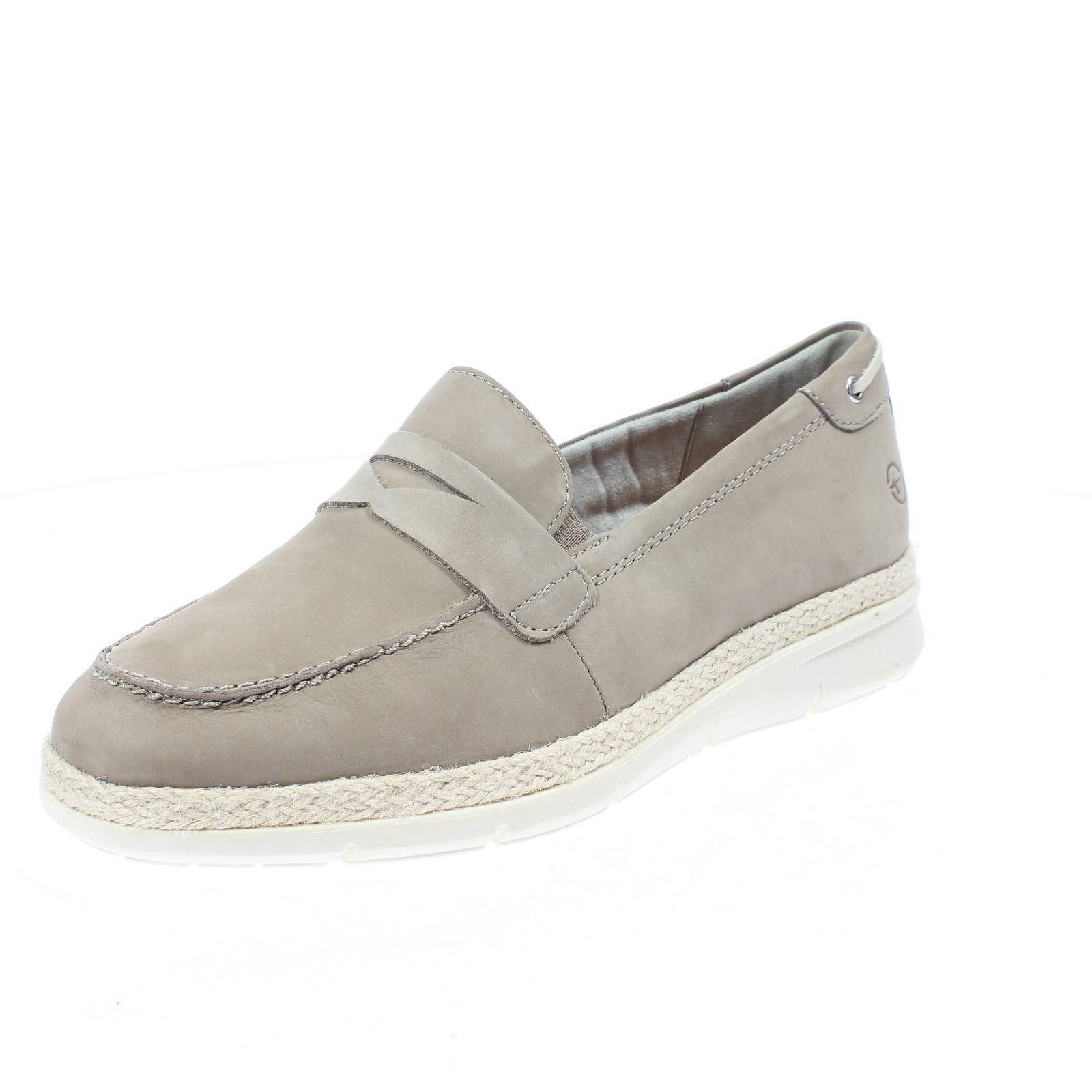 Мокассини от Tamaris в бежевом цвете Pelle Con Suola Rialzata - Donna Scarpe Mocassini