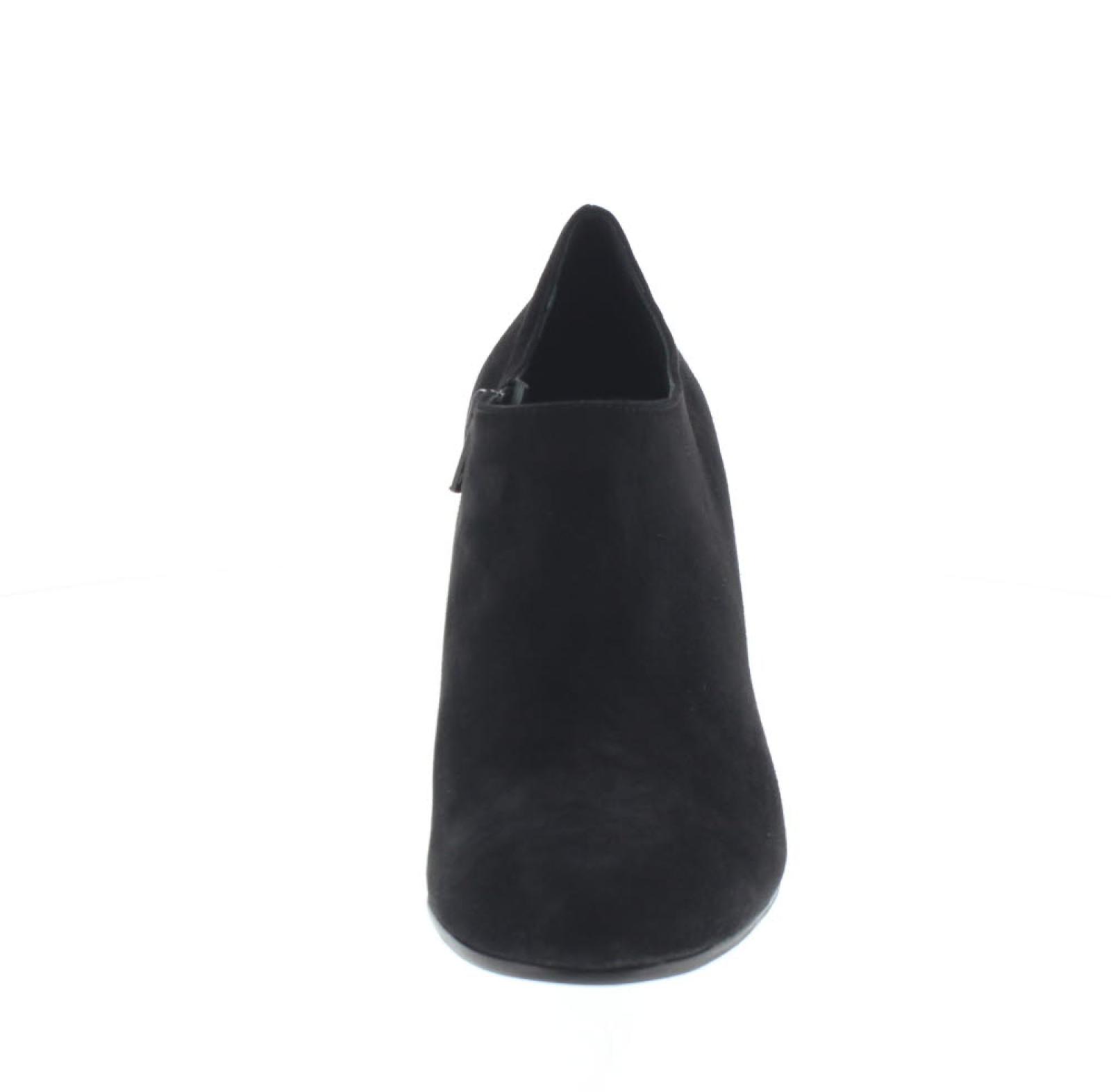 ALBERTO ZAGO Bottine en daim Femme noir Photo 3