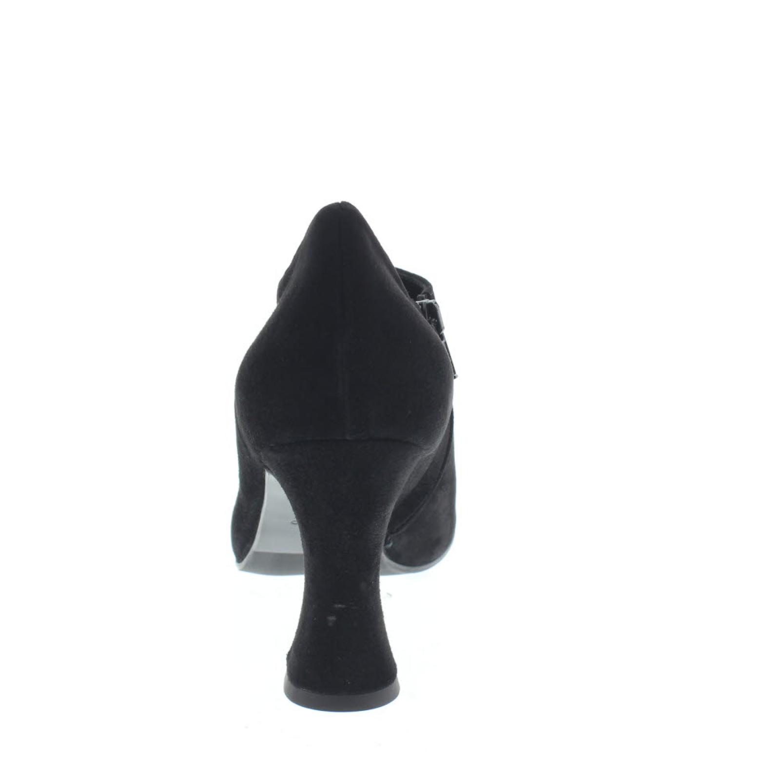 ALBERTO ZAGO Bottine en daim Femme noir Photo 5