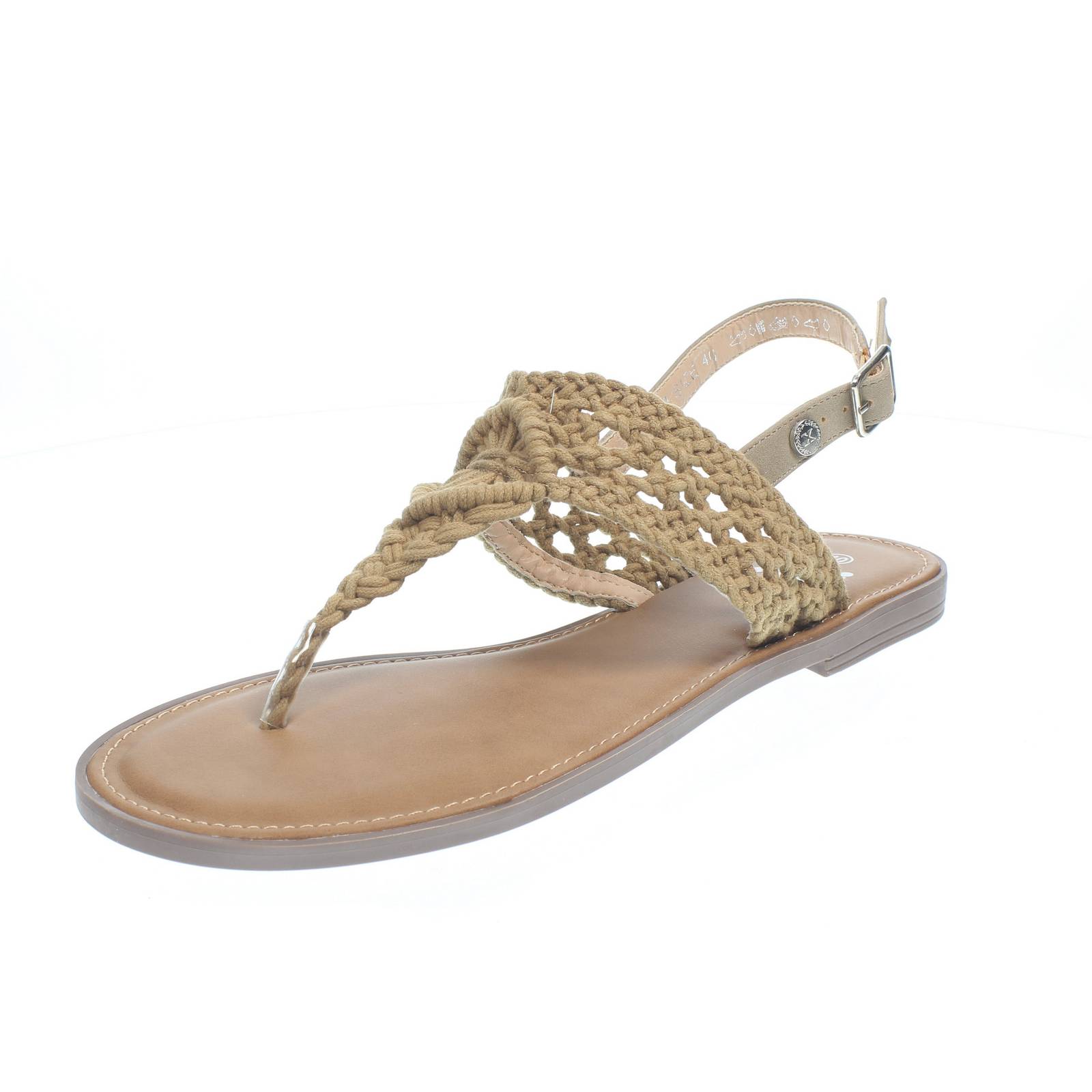 Обувь Xti Sandali Infradito Con Cinturino бежевого цвета - Donna Scarpe Sandali Bassi 8290₽