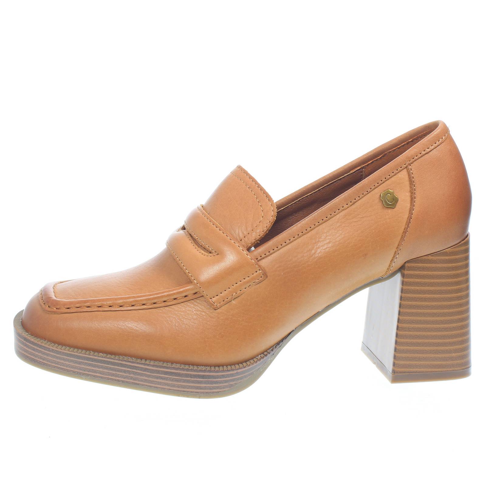 CARMELA Escarpins en cuir avec talon Femme marron Photo 3