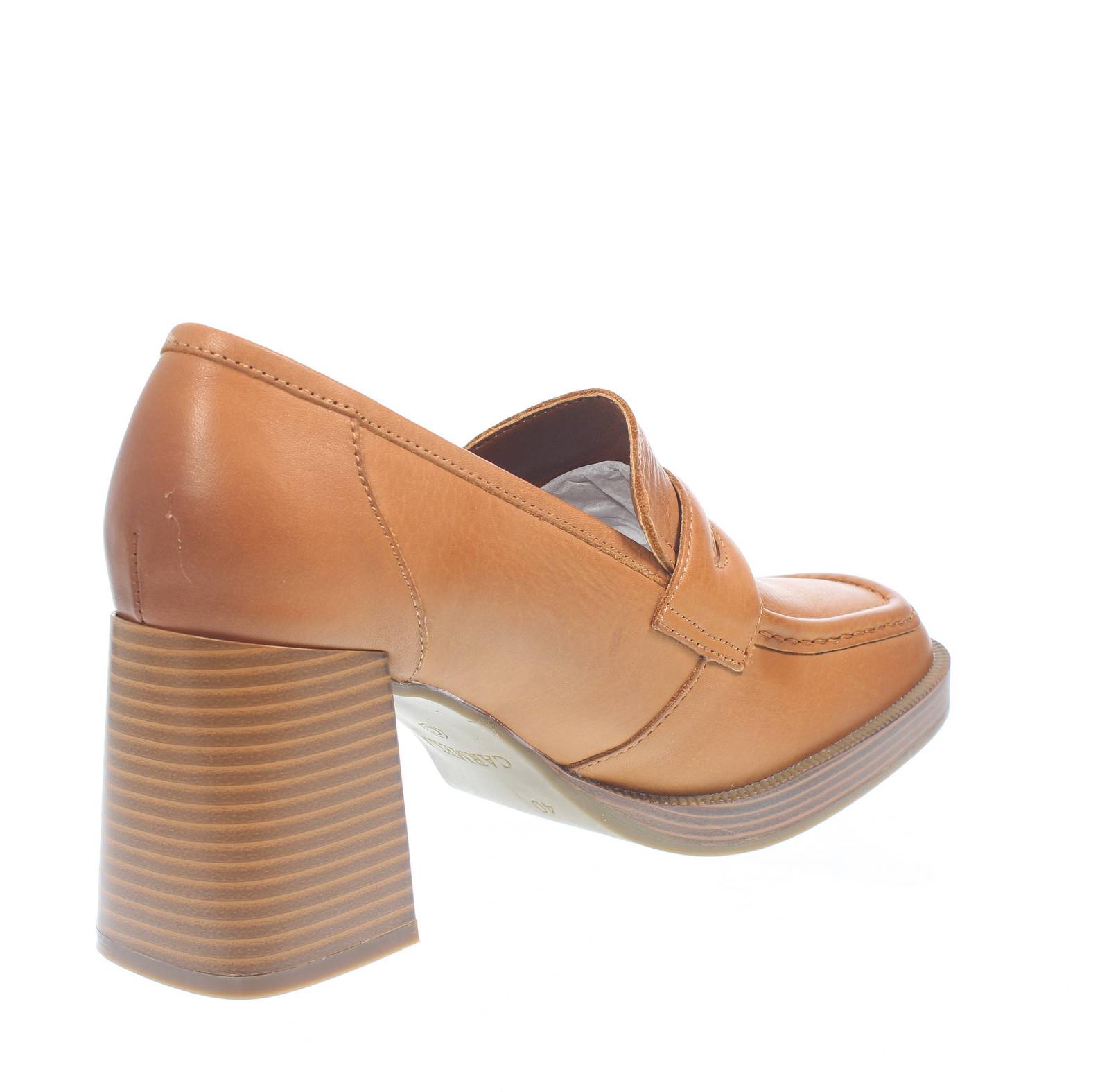 CARMELA Escarpins en cuir avec talon Femme marron Photo 4