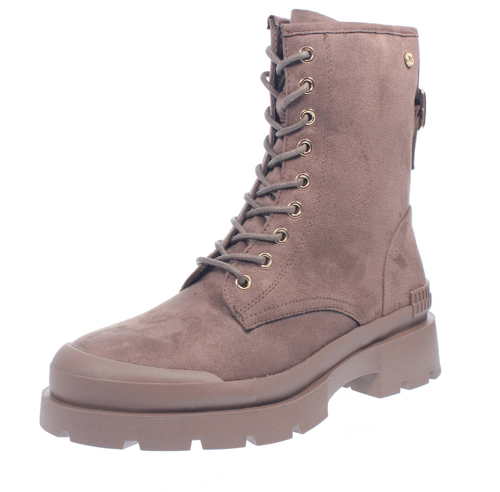 Обувь Xti Stivaletti Con Tacco Largo E Cerniera бежевого цвета - Donna Scarpe Classici