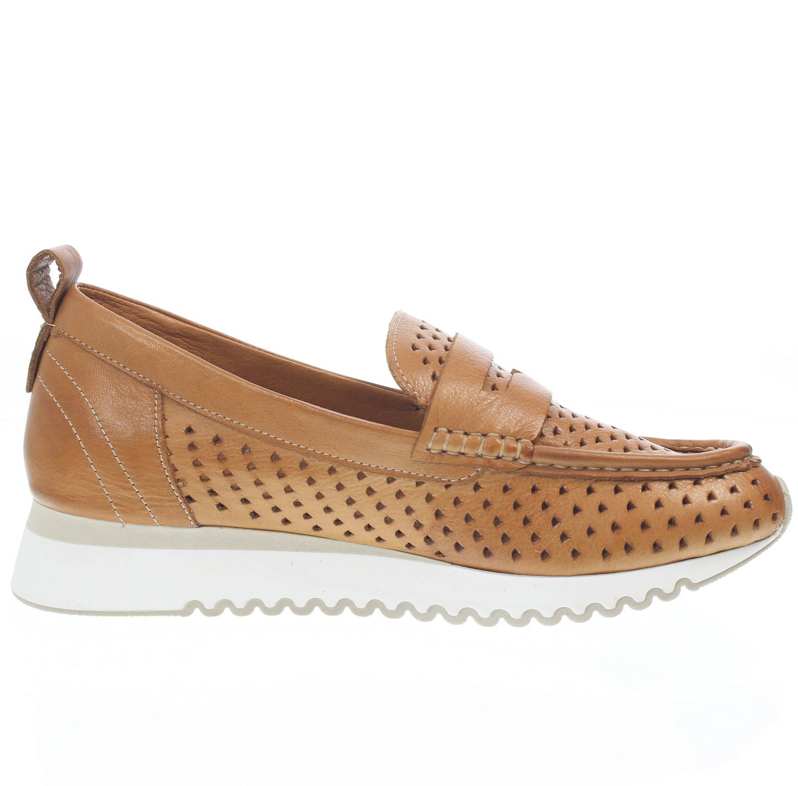CARMELA Mocassins en cuir Femme marron Photo 2