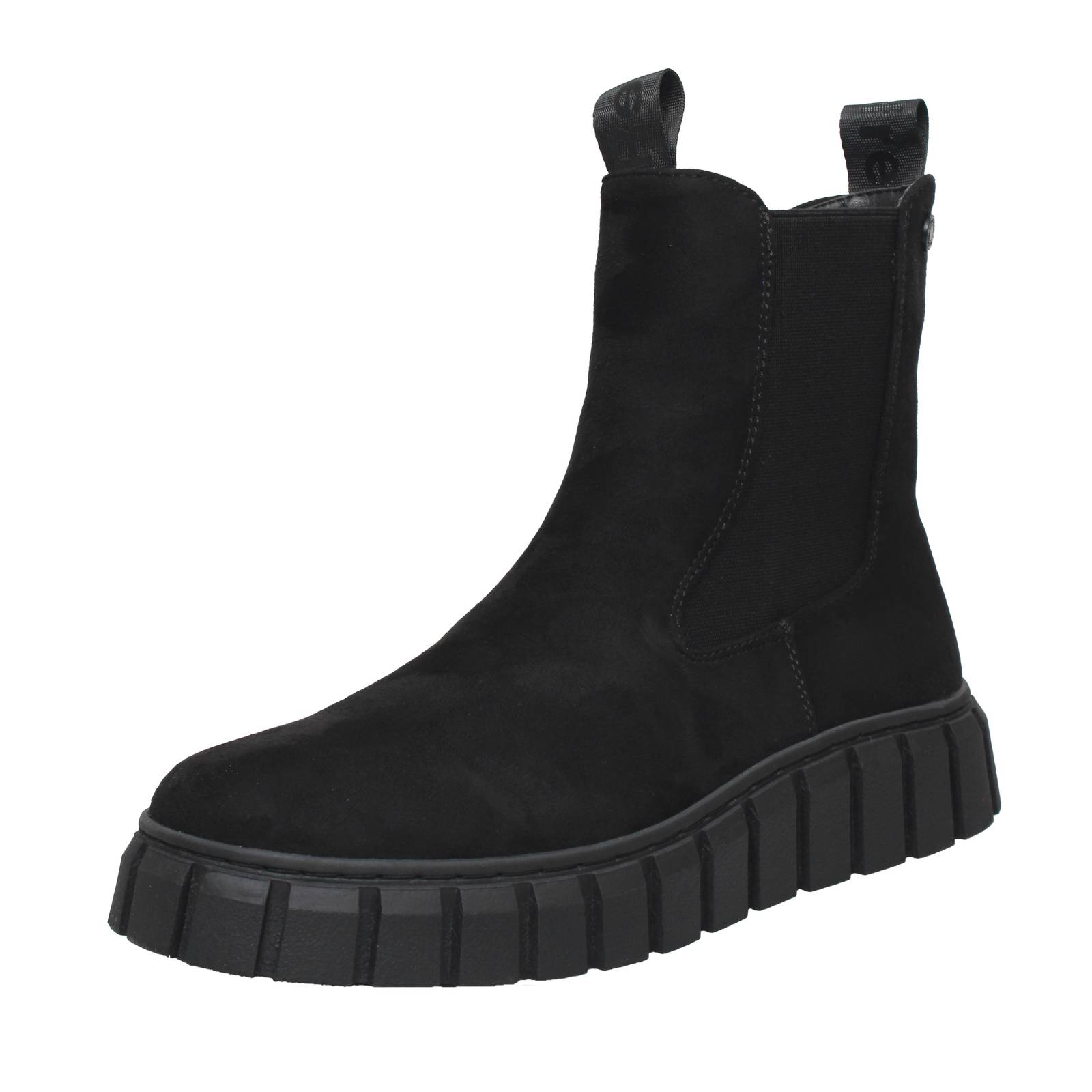 Xti Refresh Chelsea Boots mit Plateau schwarz - Damen Schuhe Stiefel und Stiefeletten