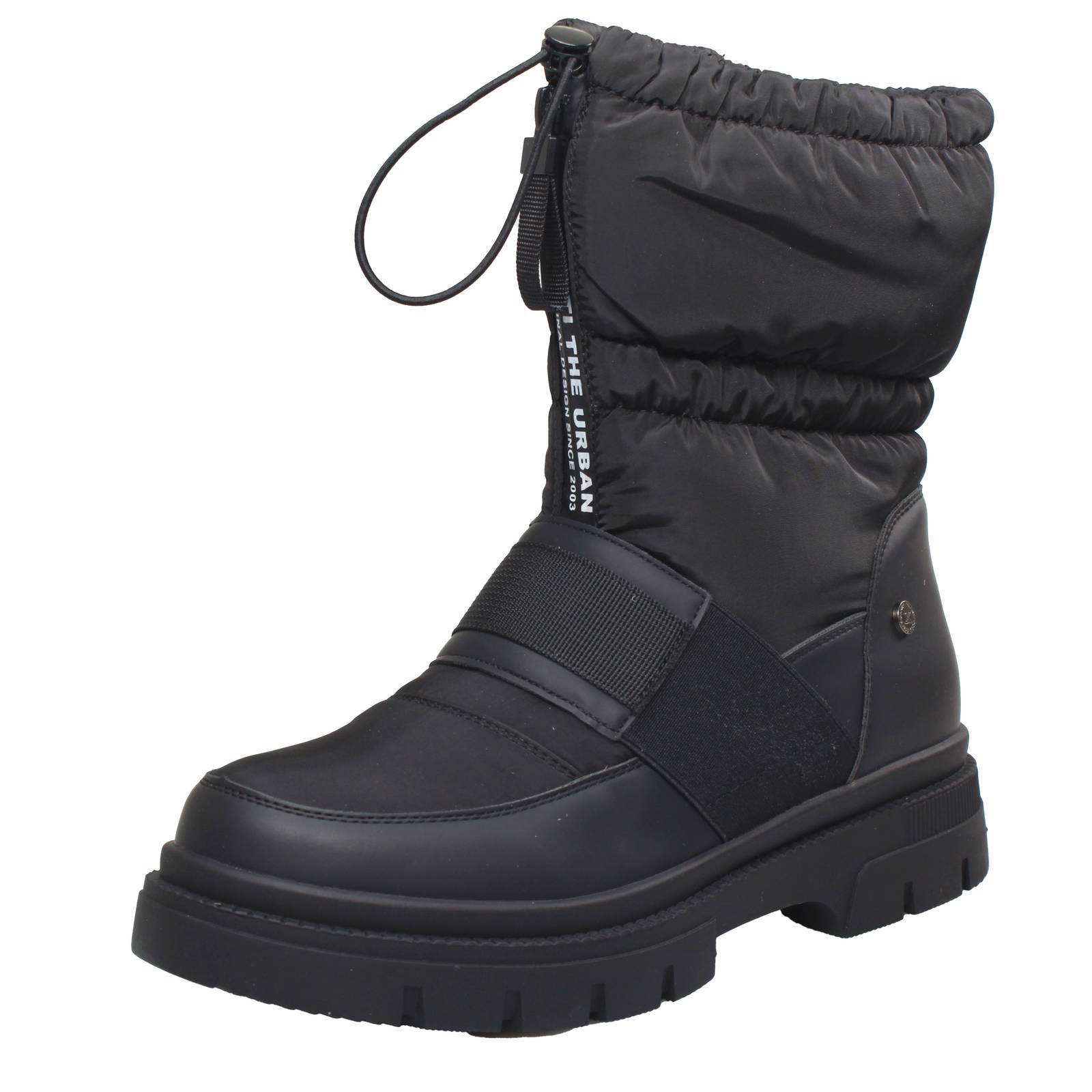 XTI FOOTWEAR Bottes de neige à fermetures éclair Femme noir