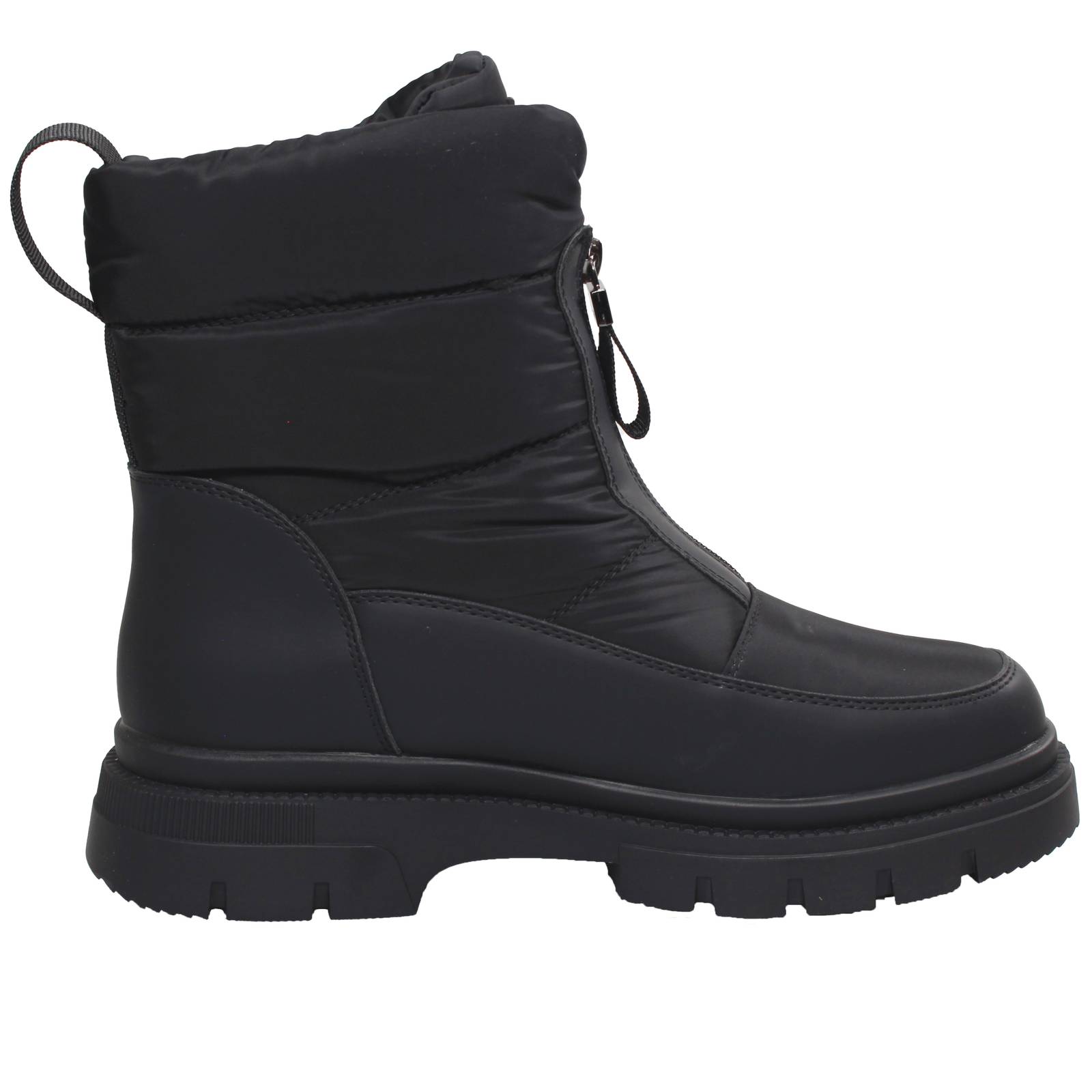 XTI FOOTWEAR Bottes de neige à fermeture éclair Femme noir Photo 2