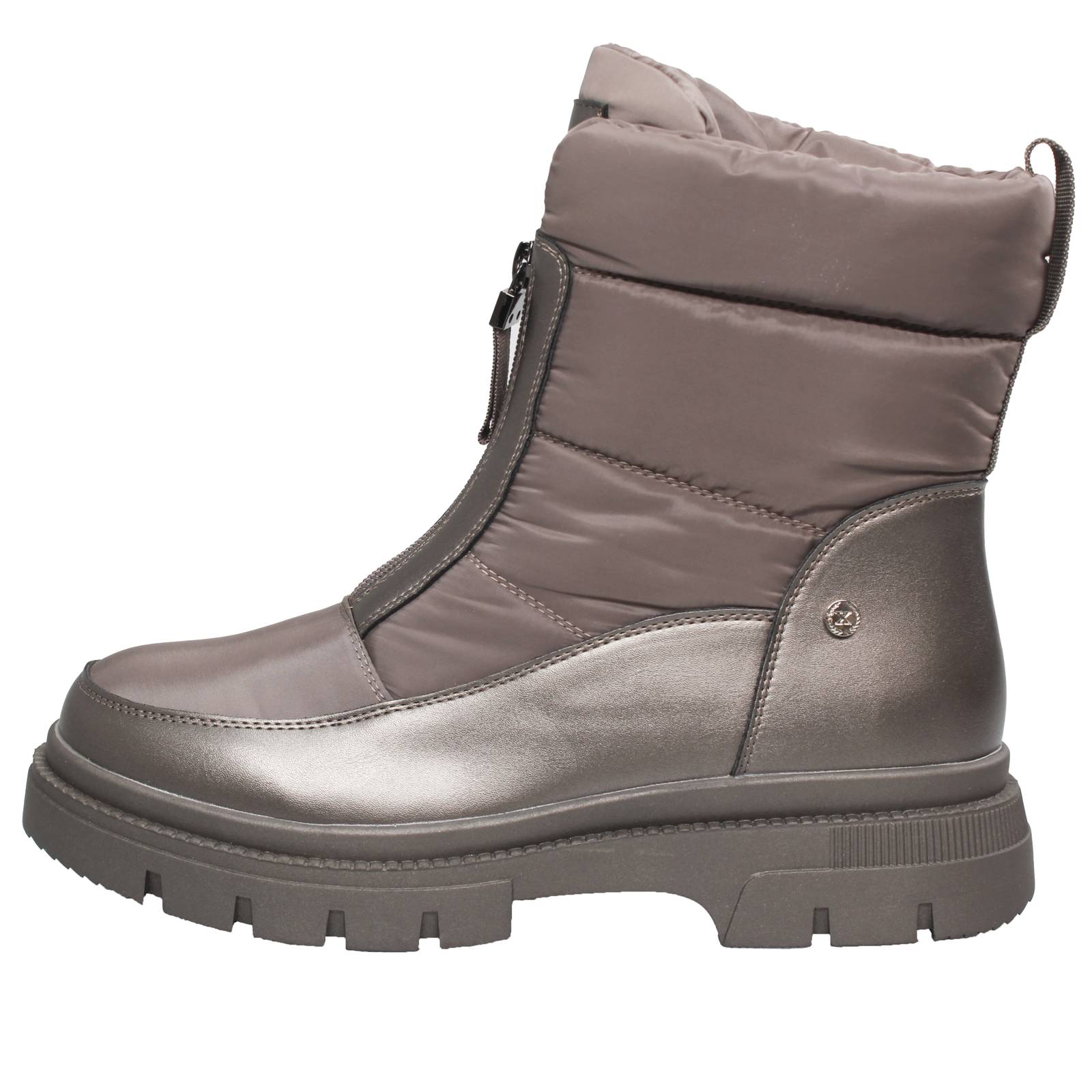 XTI FOOTWEAR Bottes de neige à fermeture éclair Femme bronze Photo 3