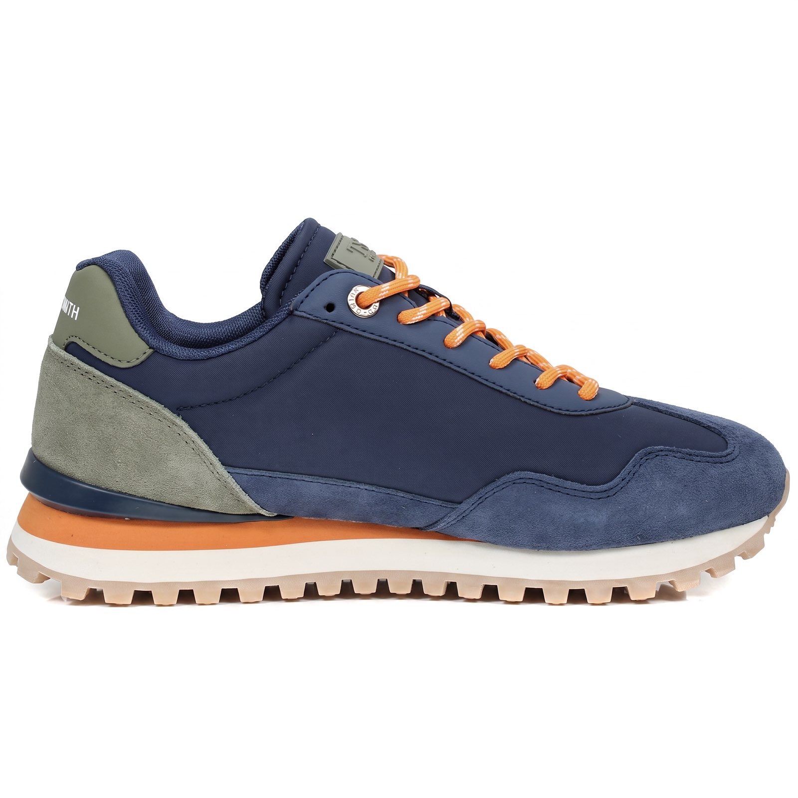 TEDDY SMITH Sneakers en daim et nylon Homme bleu Photo 3